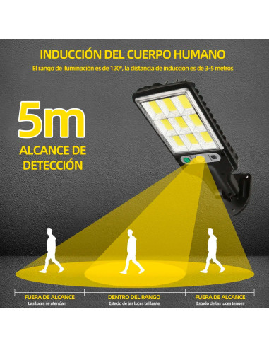 Lámpara Solar de Exterior