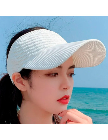 Visera Deportiva Blanca