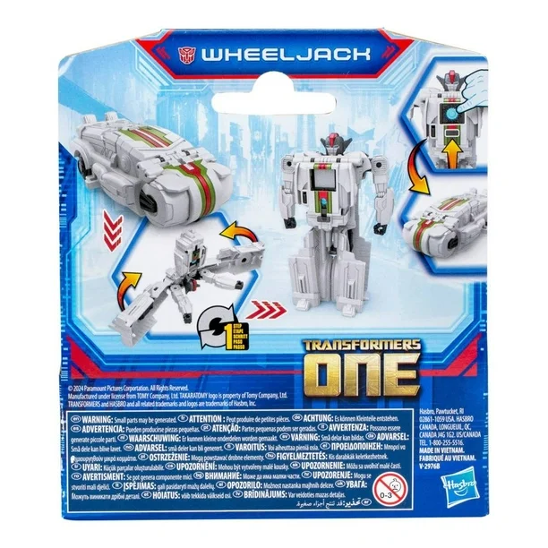 Auto robot de juguete blanco