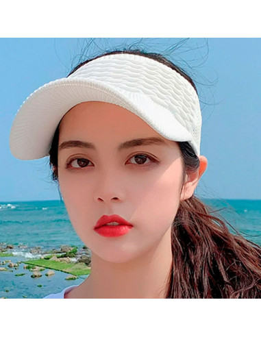 Visera Deportiva Blanca