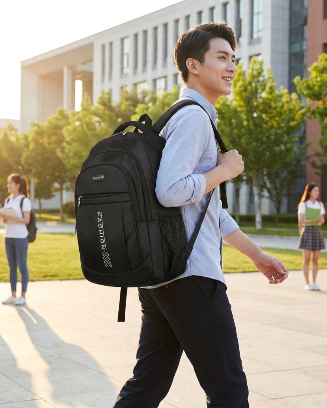 Mochila negra FASHION