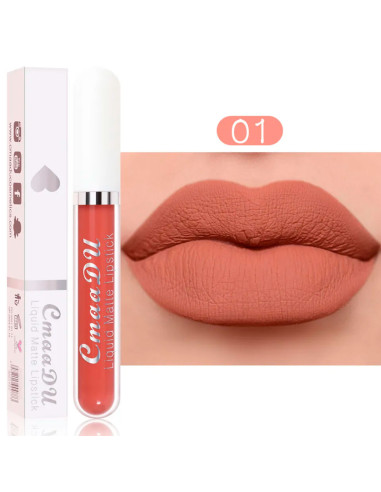 Labial Líquido Mate 01