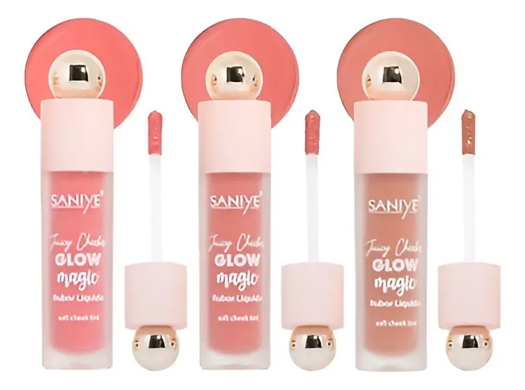 Rubor líquido SANIYE Glow Magic