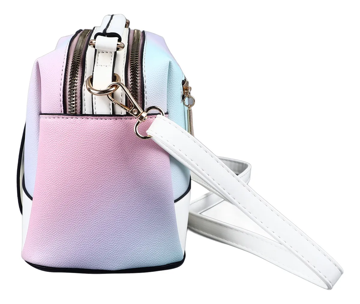 Bolso de mano multicolor