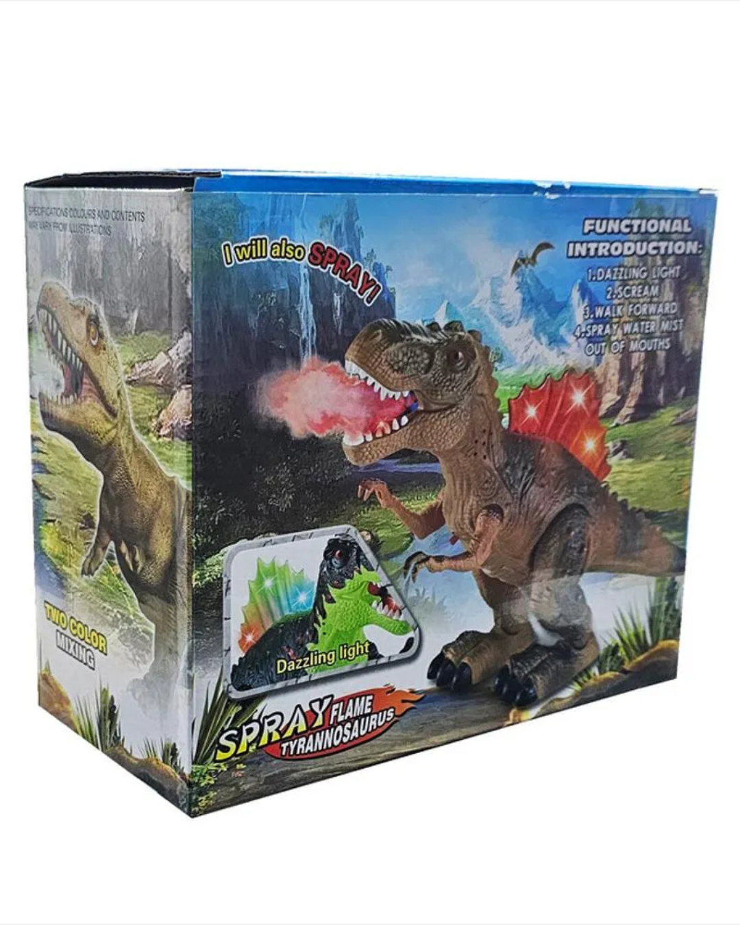 Dinosaurio Tyrannosaurus que Lanza Fuego