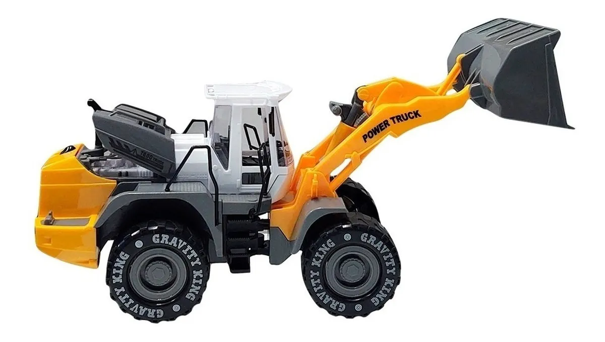 Camión excavadora de juguete