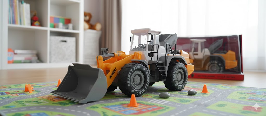 Retroexcavadora de Juguete