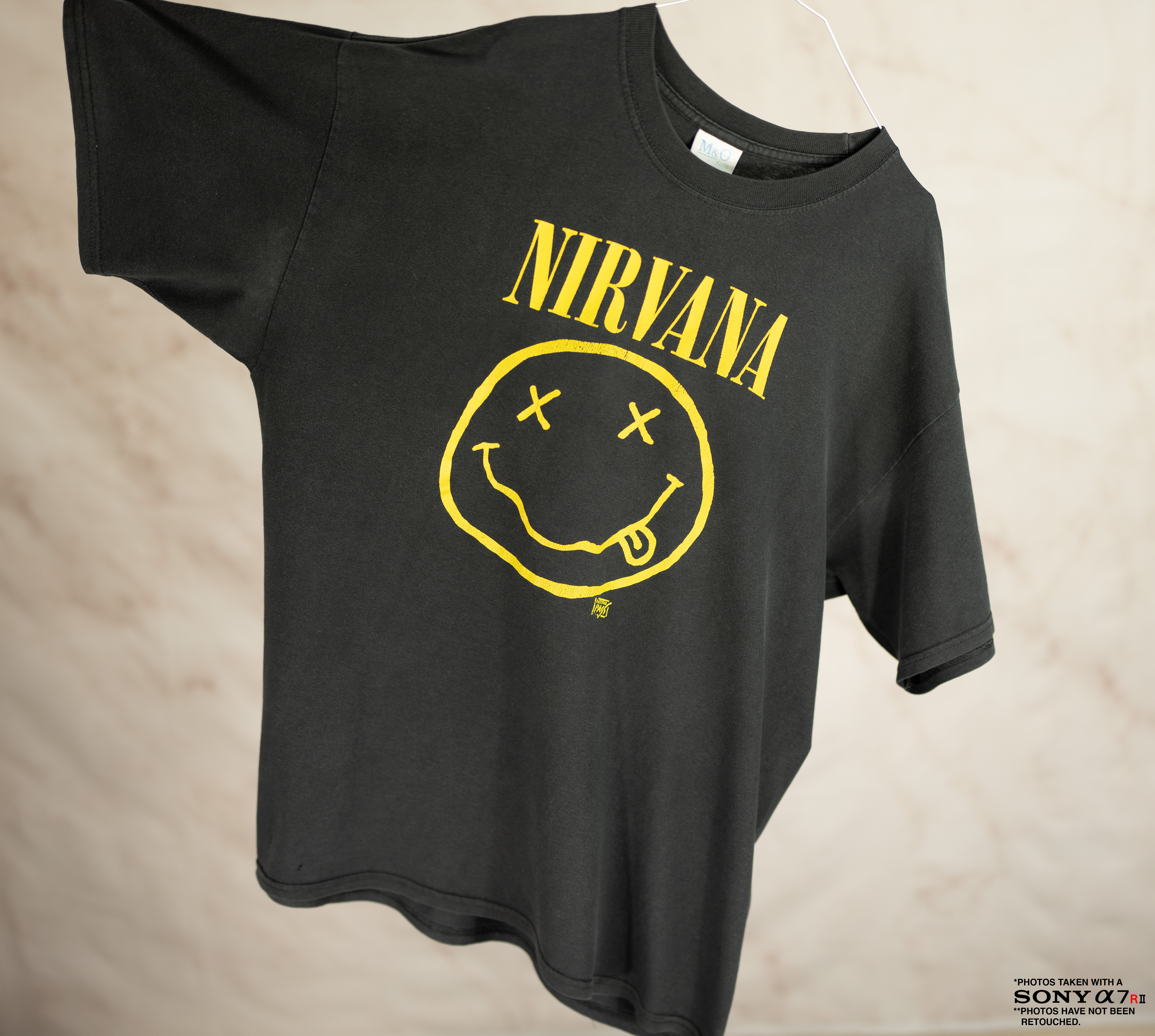 NIRVANA - SMILEY BACKSTAGE PASS 90's