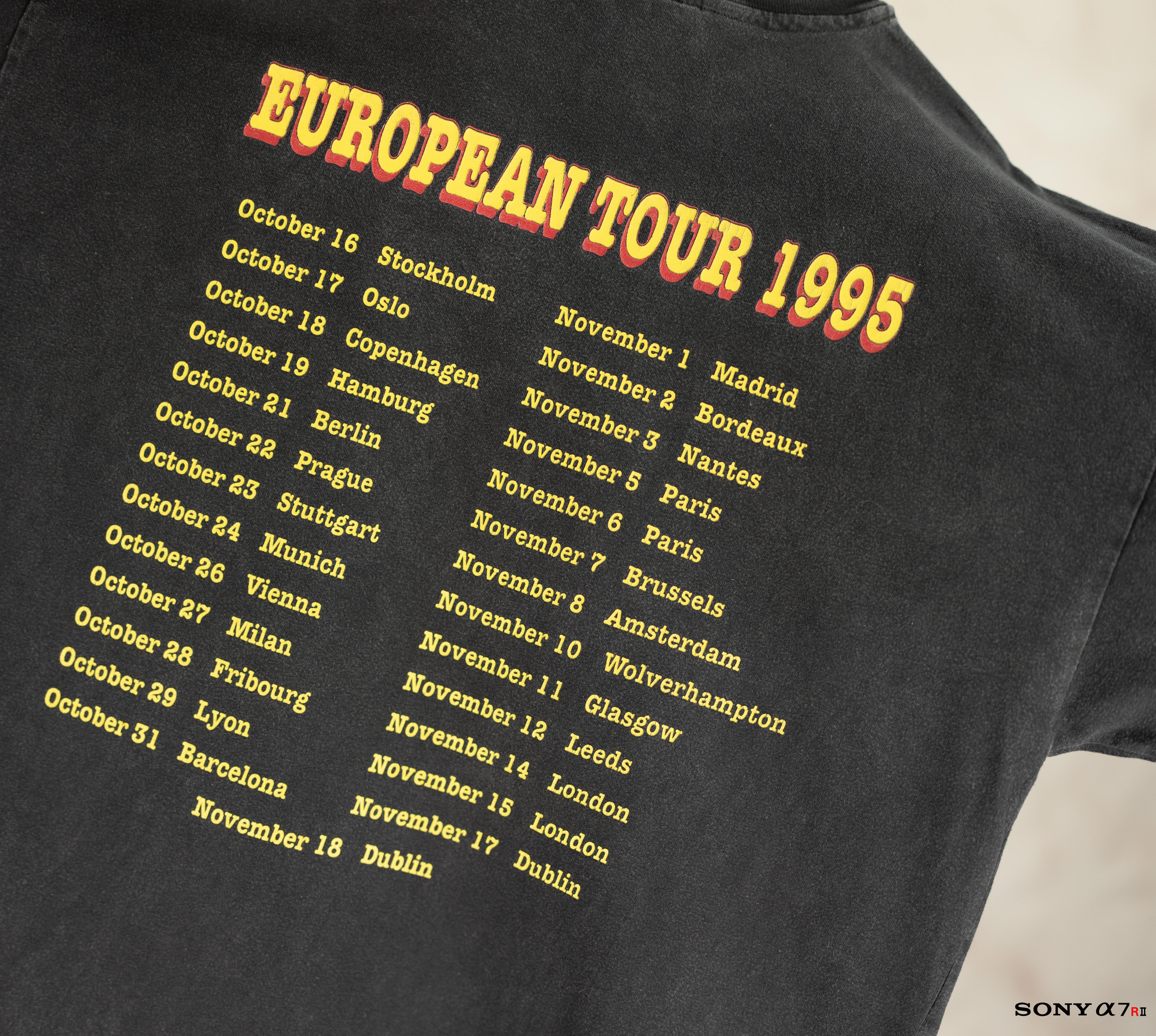 FOO FIGHTERS - EUROPEAN TOUR 1995