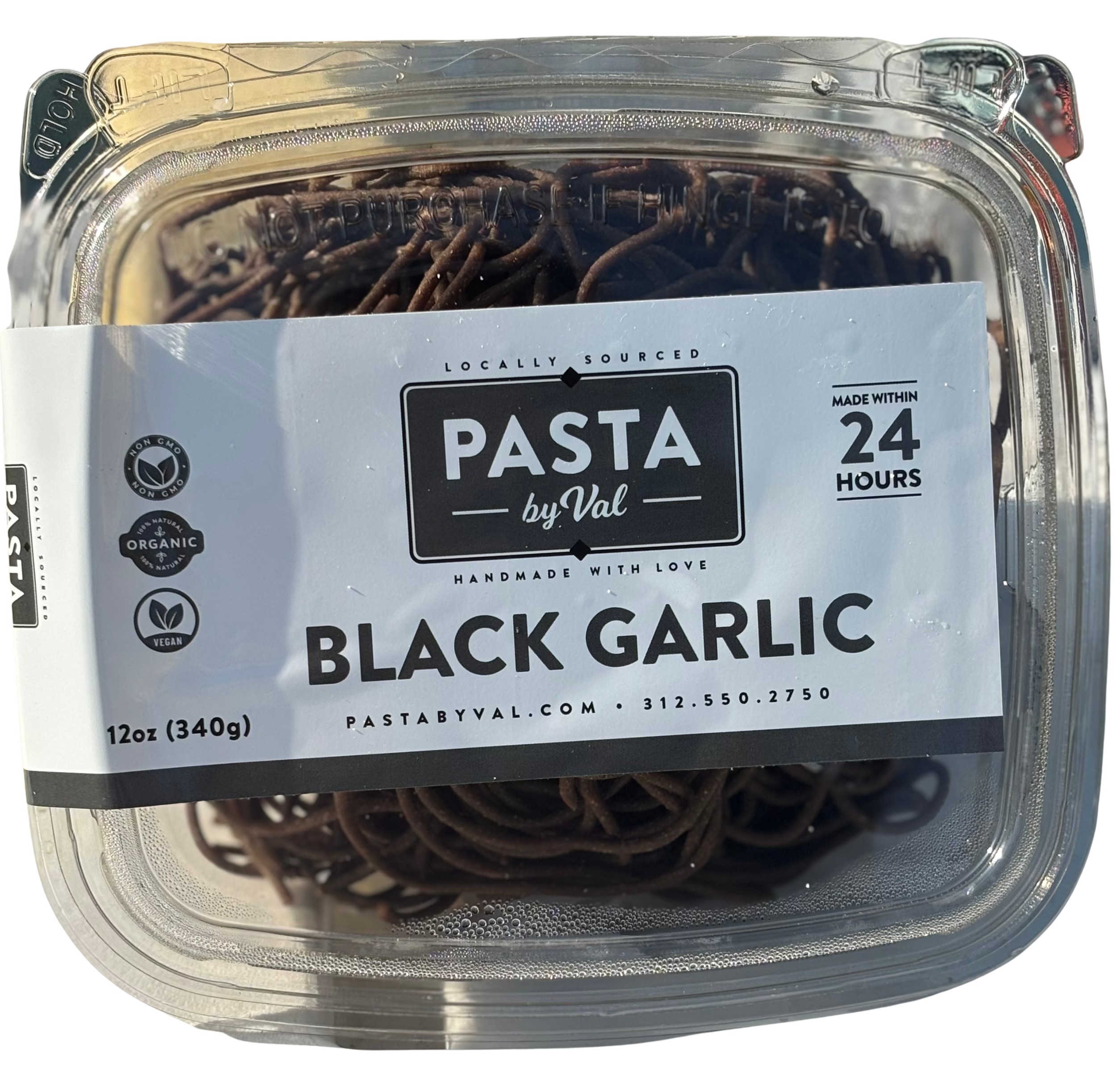 Black Garlic Pasta