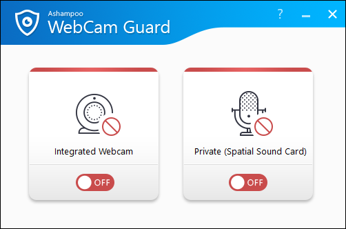 Ashampoo® WebCam Guard