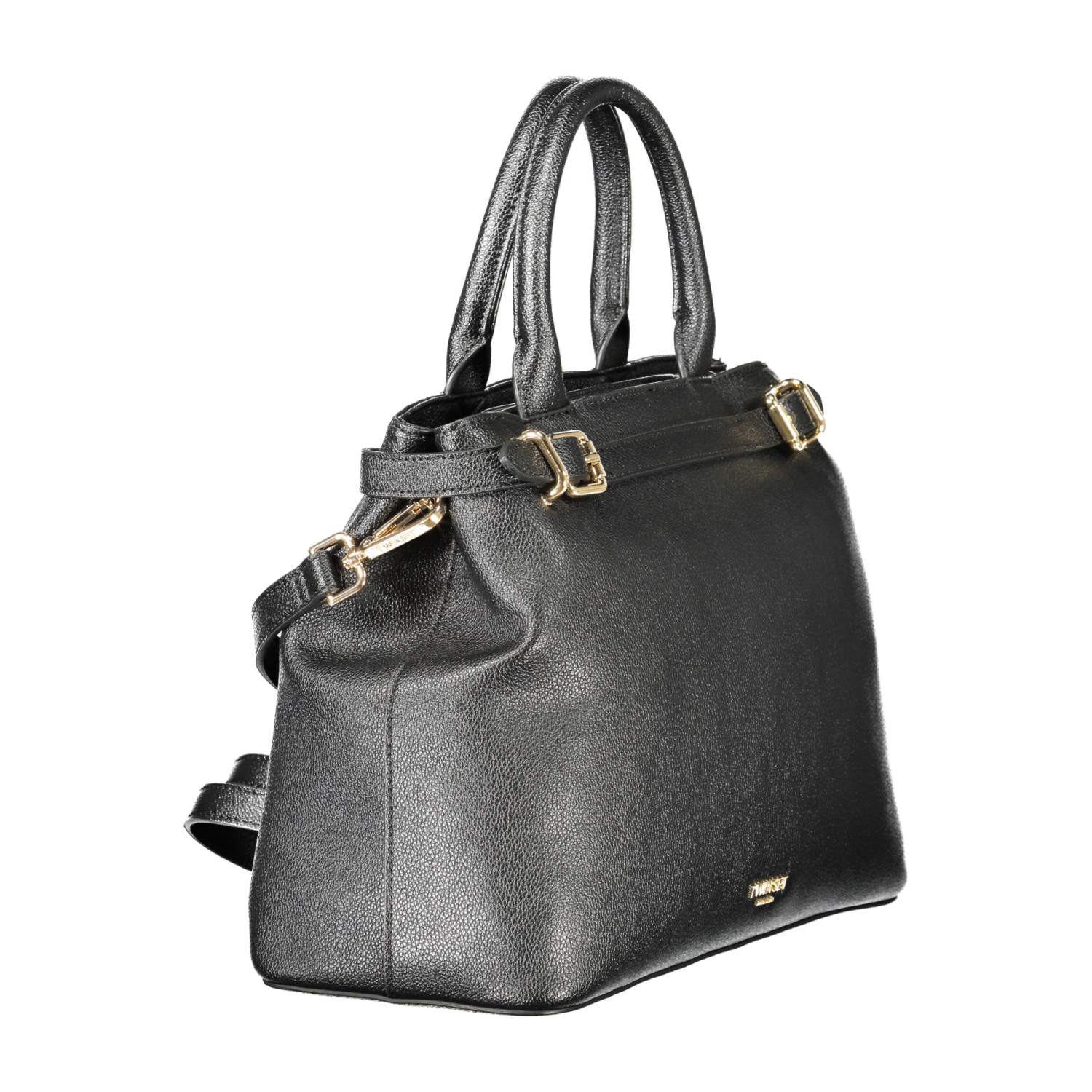 Twinset moteriška tote rankinė – juoda, 35×26×14 cm