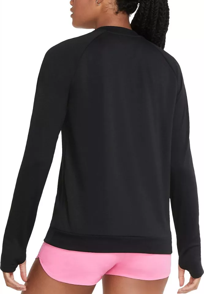 Nike Pacer moteriškas ilgų rankovių bėgimo topas – juodas (CU3270-010)