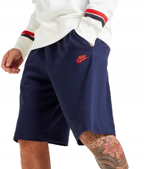 Nike Sportswear Club Jersey vyriški šortai – tamsiai mėlyni (Midnight Navy, DZ2543-451)
