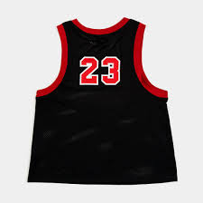 Jordan „Jersey 23“ moteriškas topas (tank) – juodas (DZ3369-010)