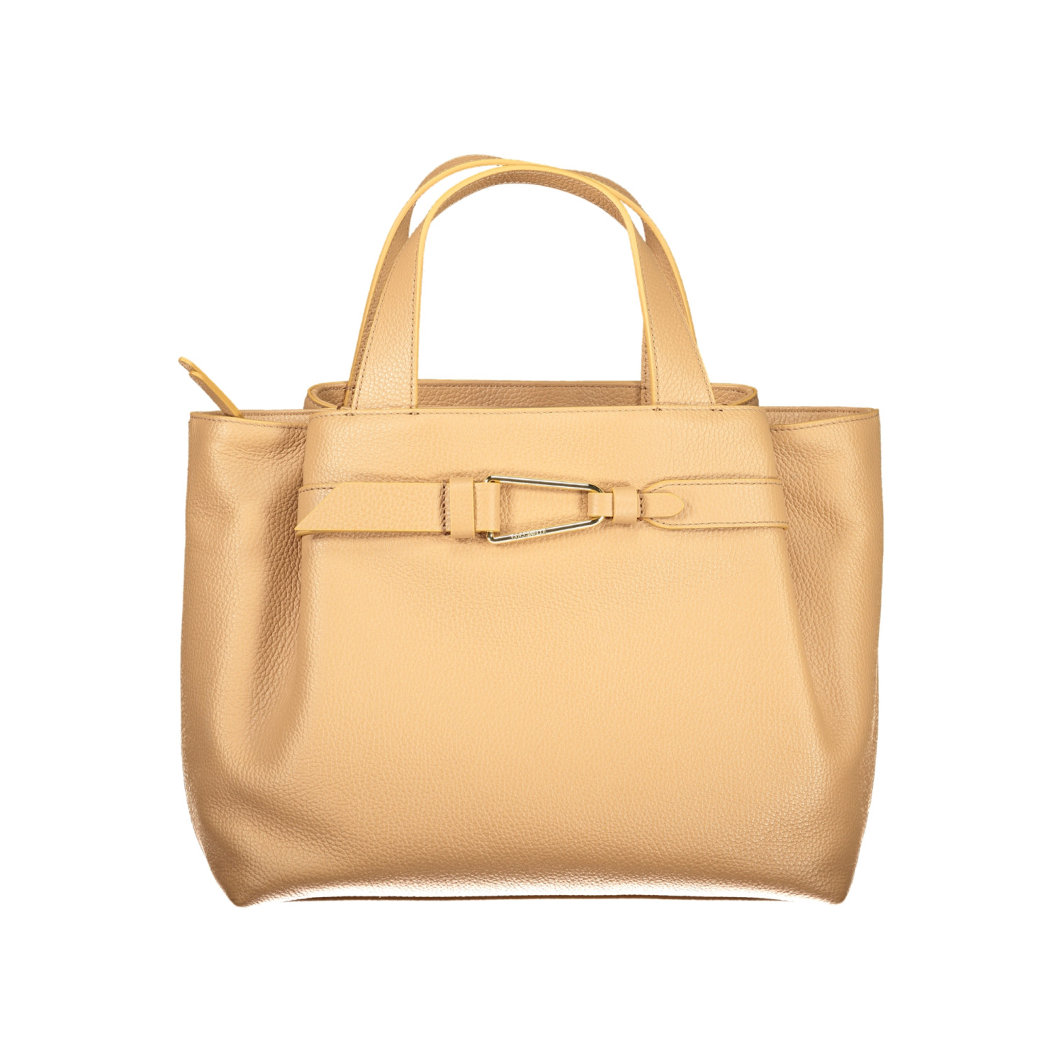 COCCINELLE BORSA DONNA MARRONE moteriška rankinė – ruda, 35×25×15 cm (oda)