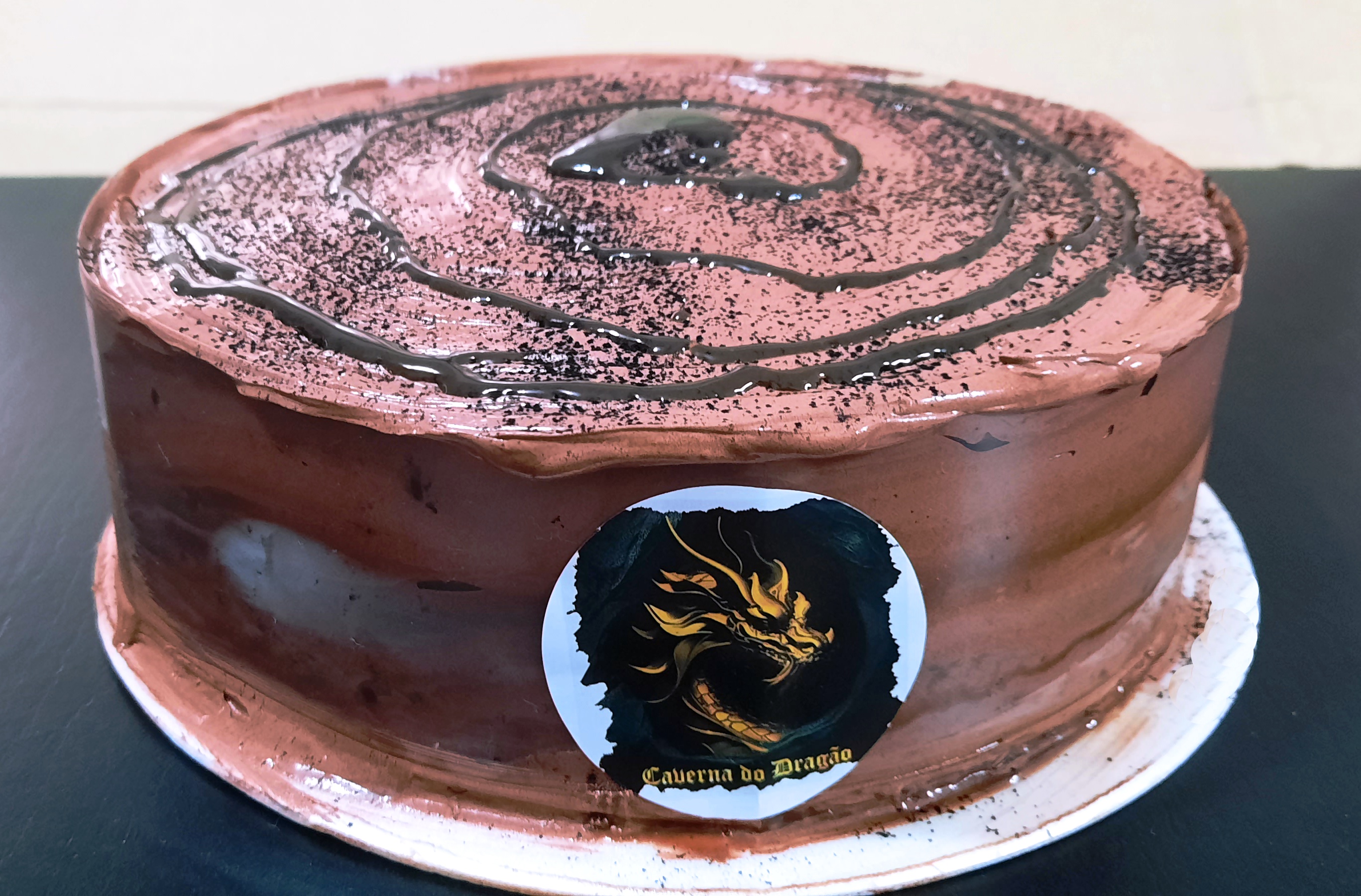 Bolo licor de chocolate