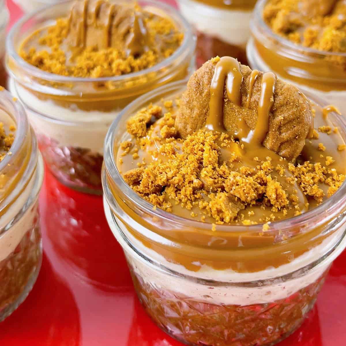 Biscoff Cheesecake Jars