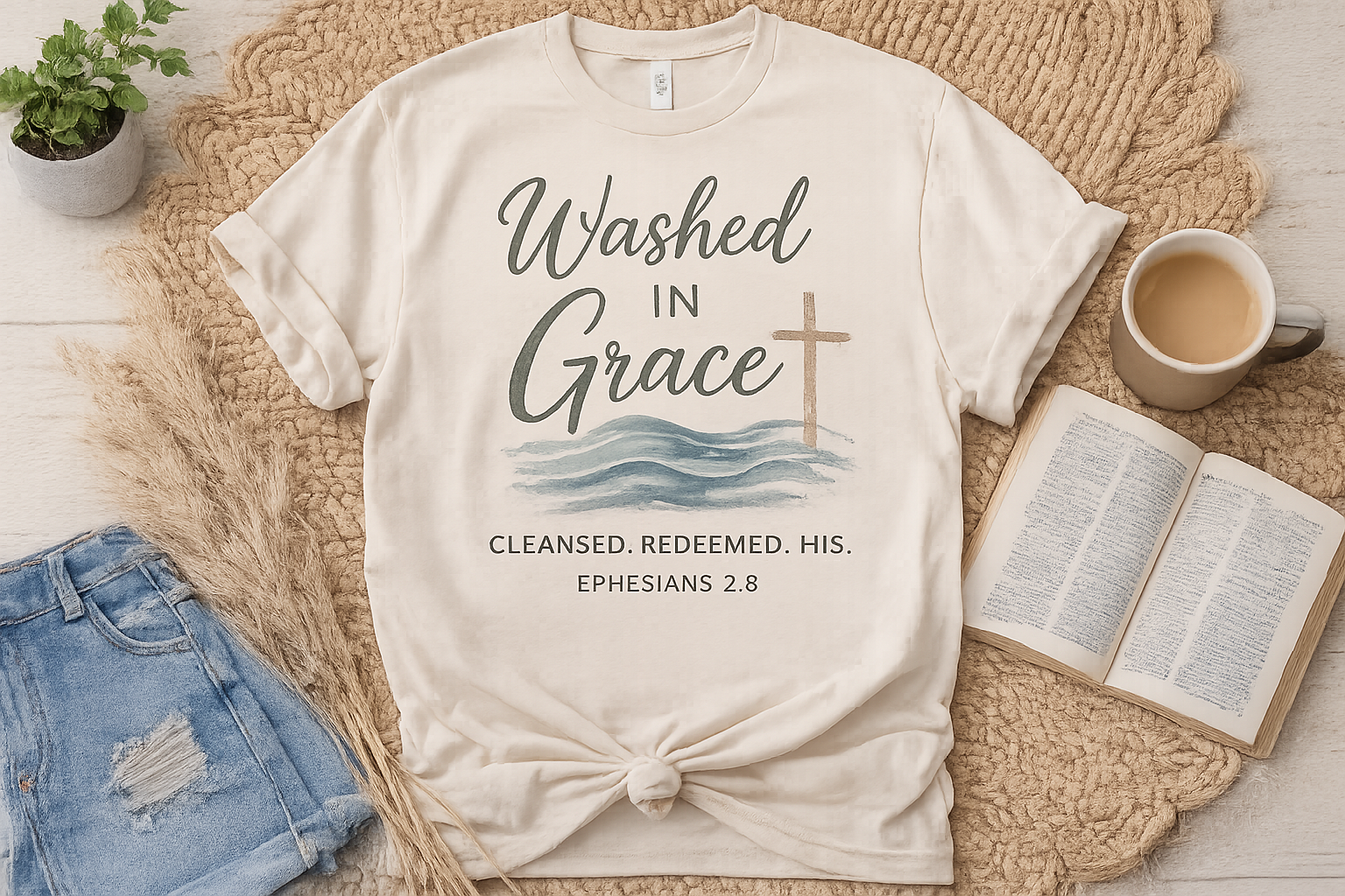 Washed in Grace T-Shirt