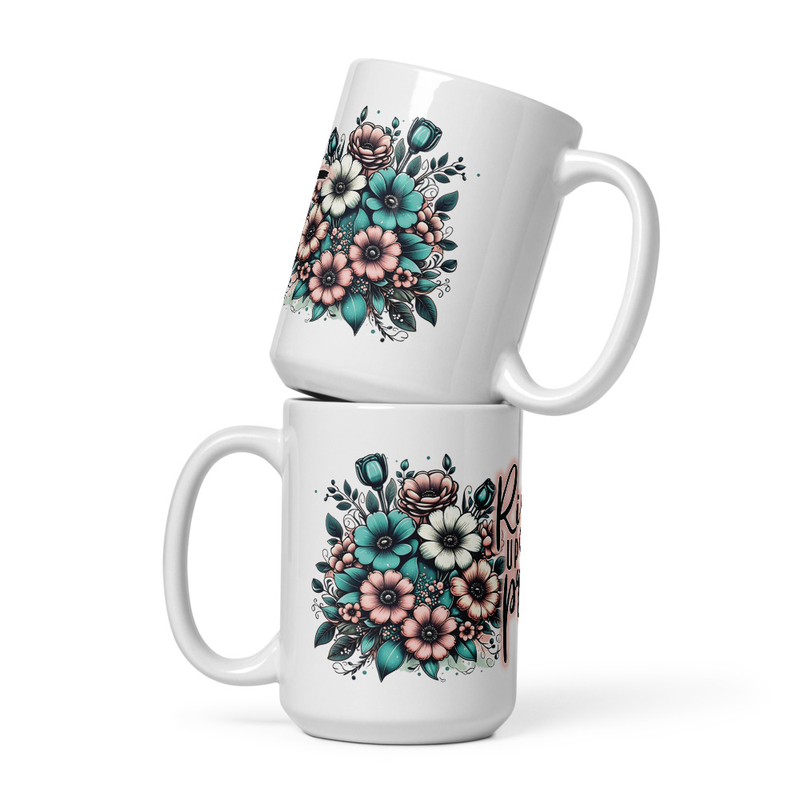 Floral Ceramic Mug