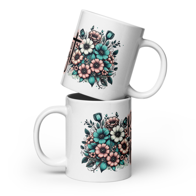 Floral Ceramic Mug
