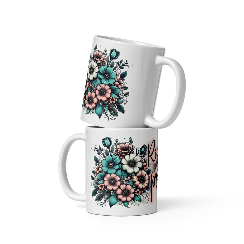 Floral Ceramic Mug