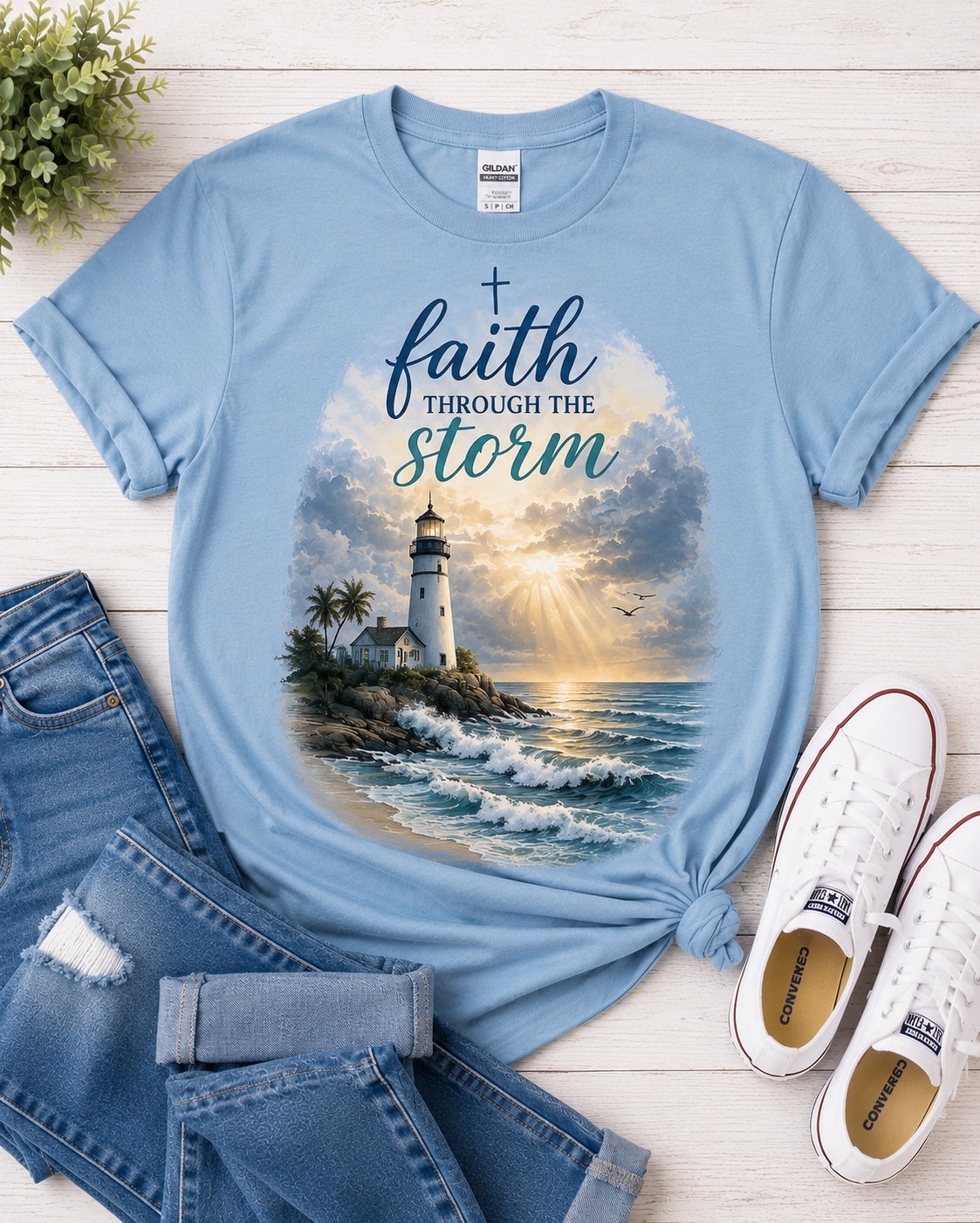 Faith Through the Storm T-Shirt