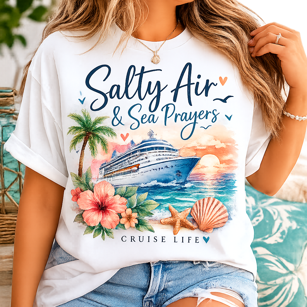 Salty Air & Sea Prayers T-Shirt