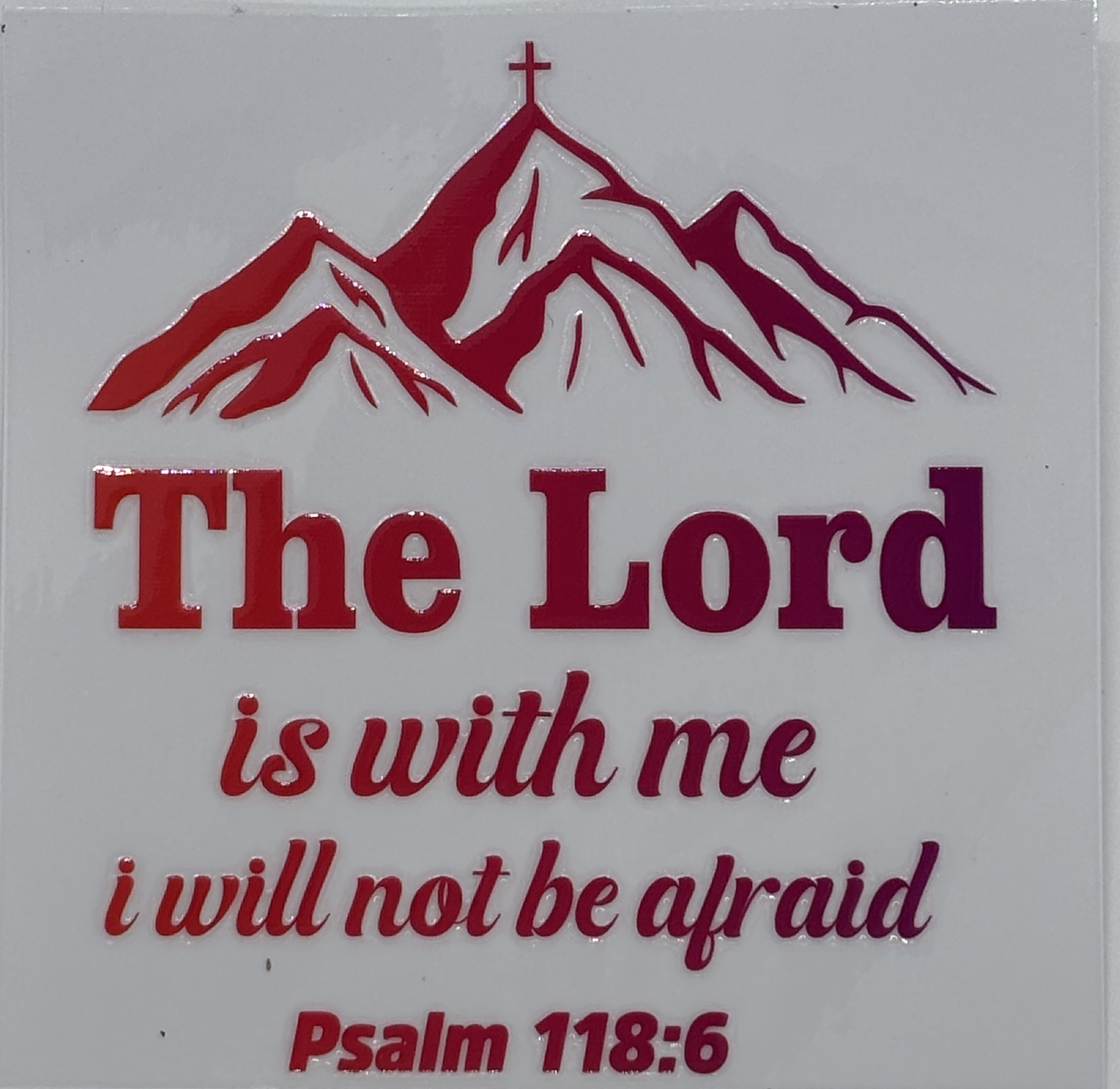 Inspirational Christian Wall Plaque