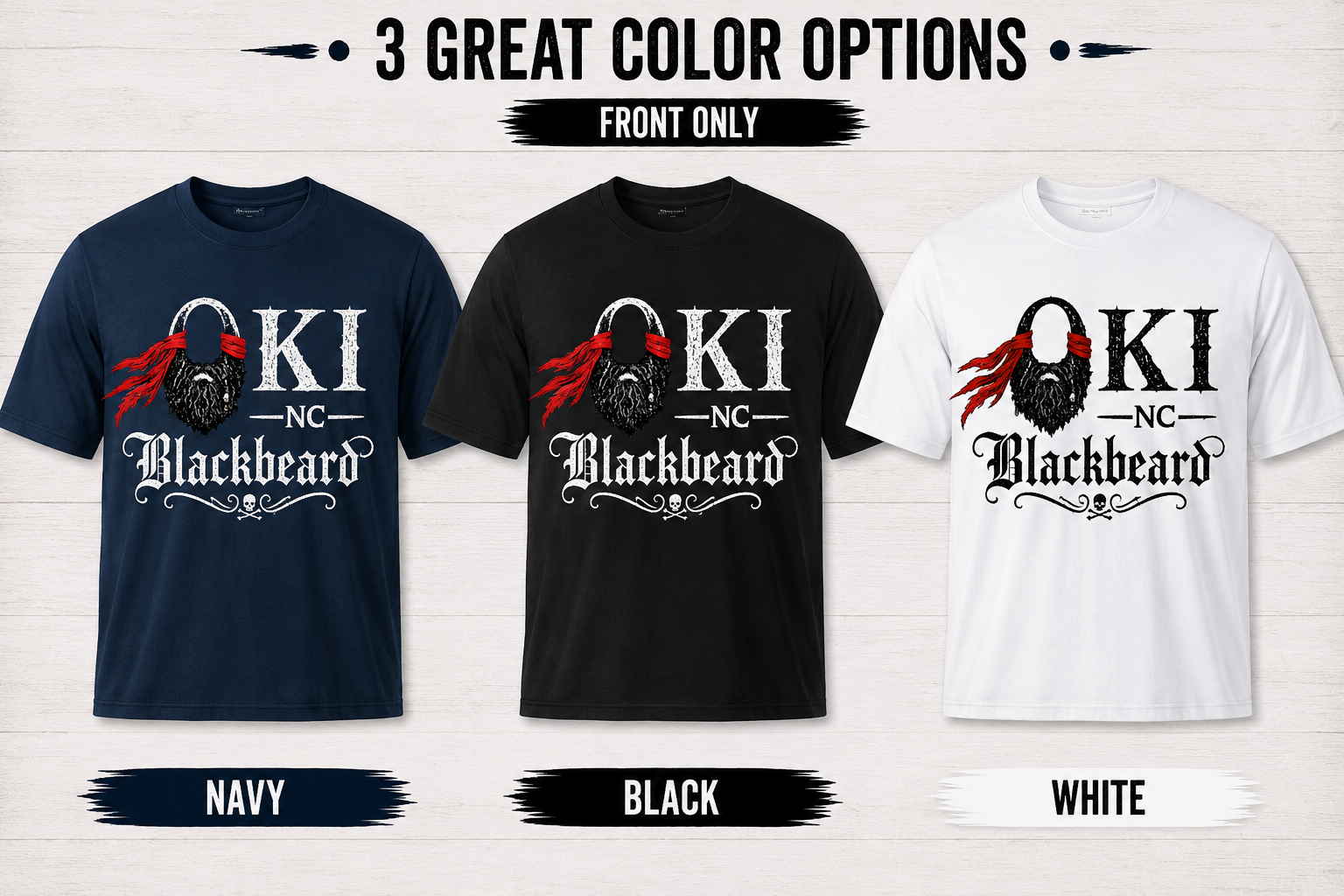 OKI Blackbeard Graphic Tee