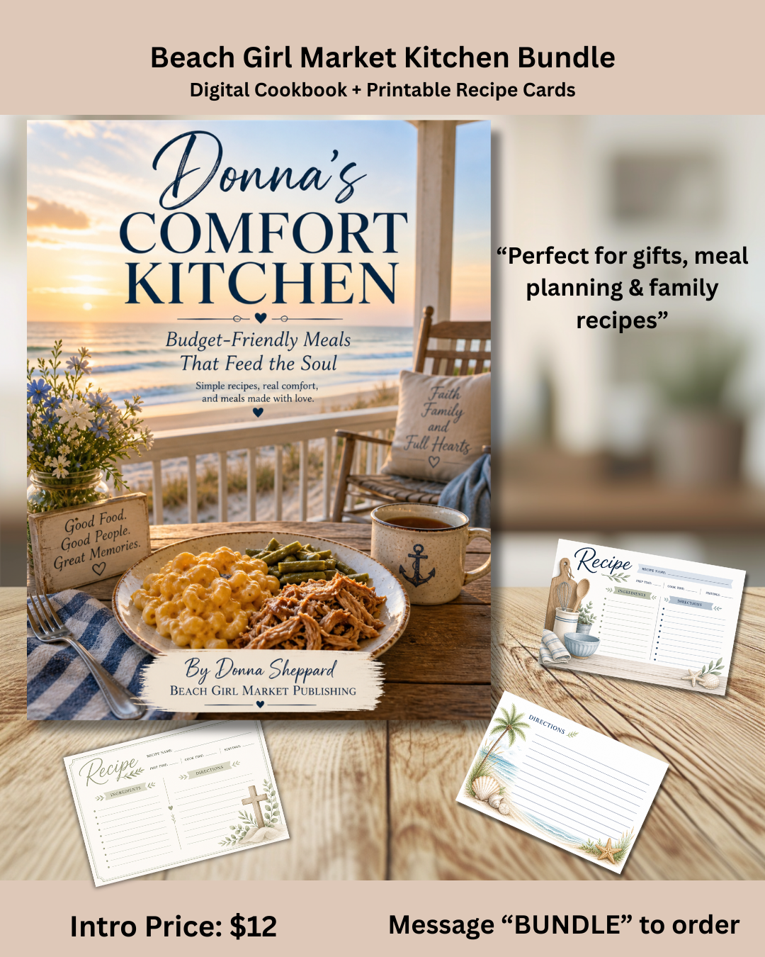 Donna's Comfort Kitchen Digital Bundle