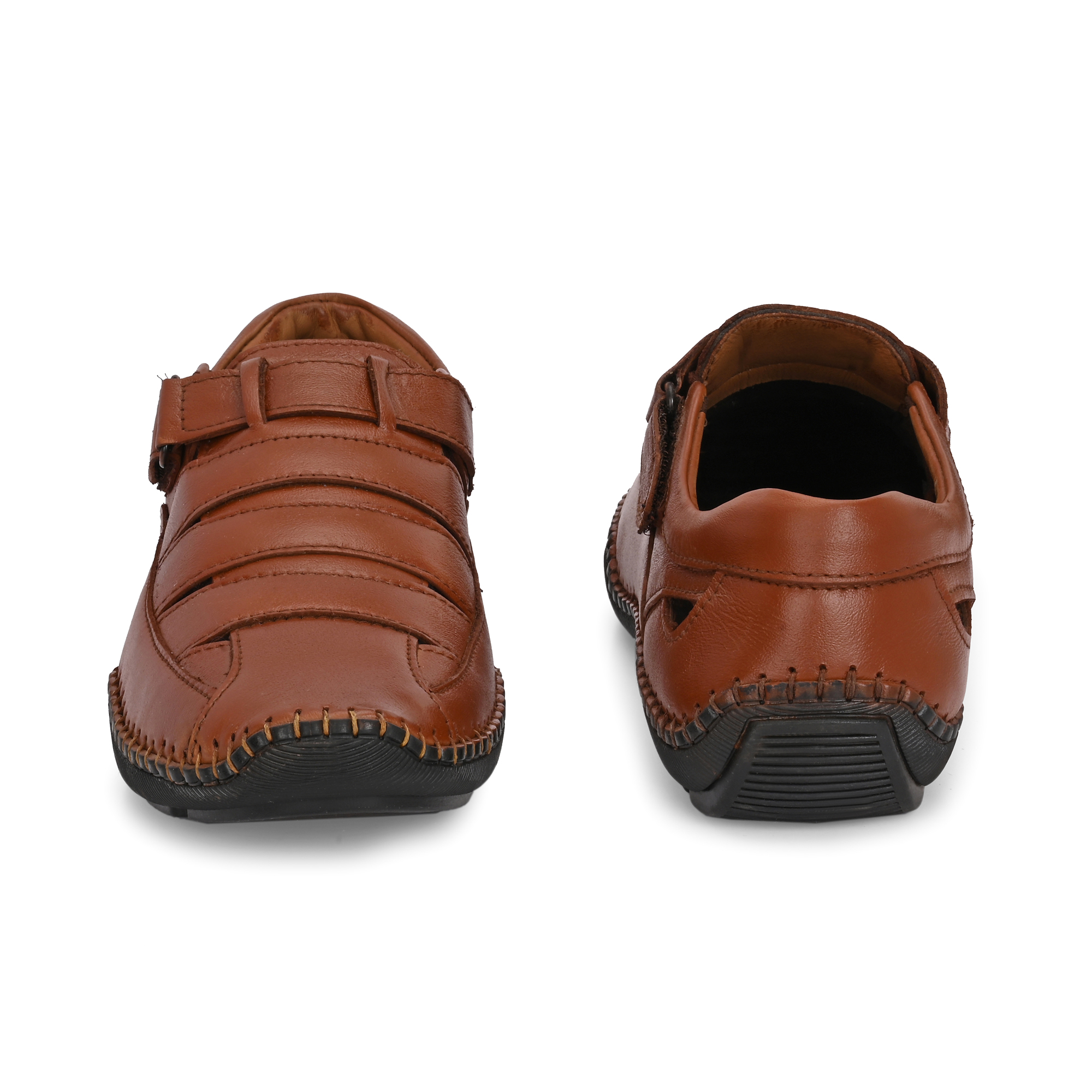 HYBRID SANDALS - LEATHER TAN