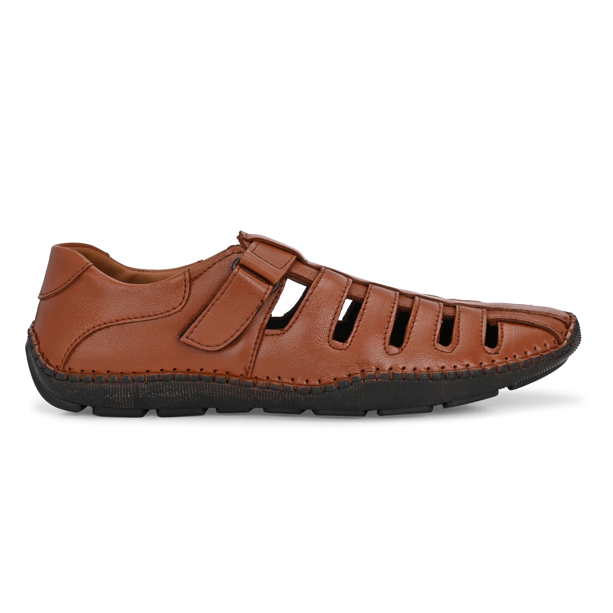 Mens Leather Sandals TAN