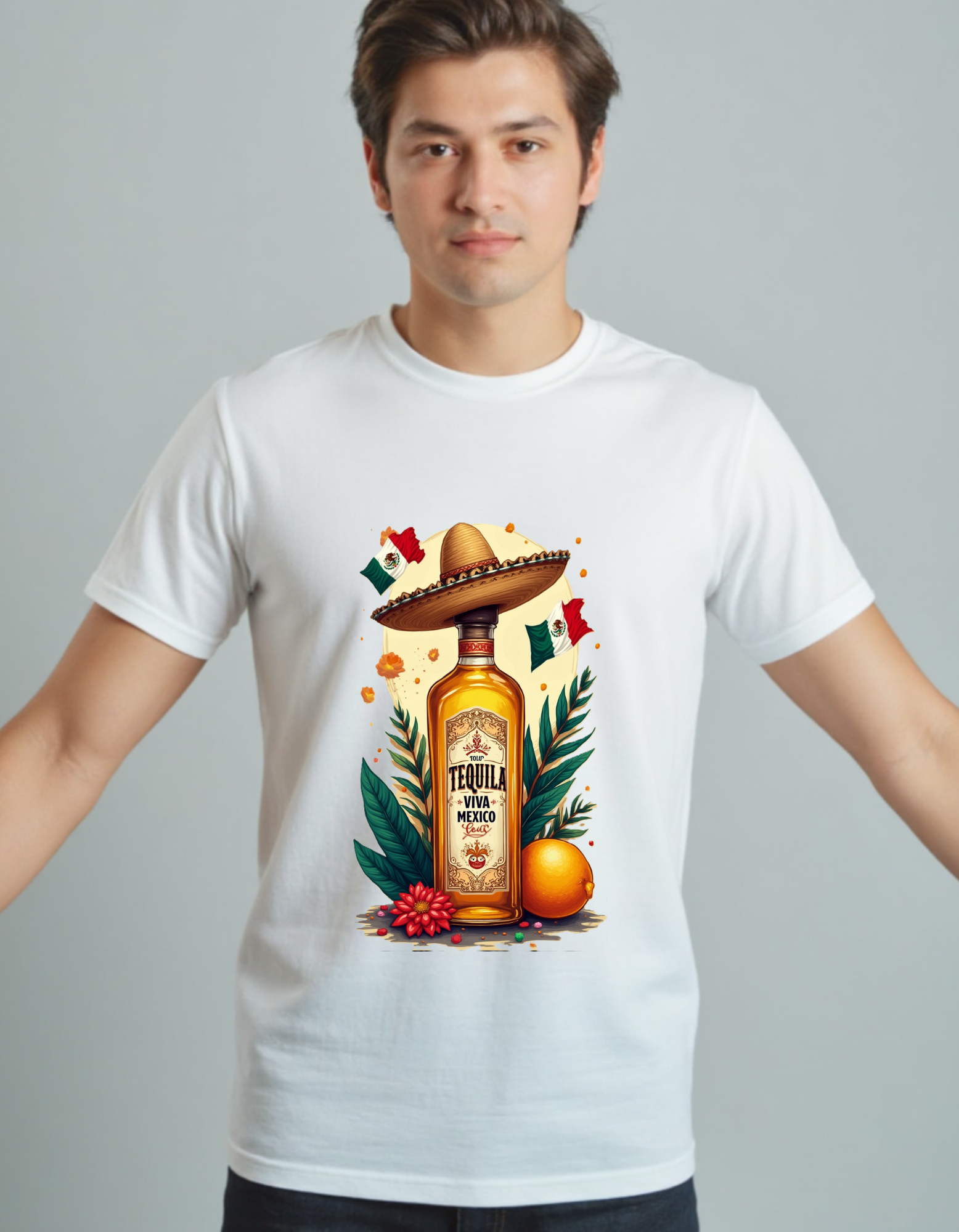 Playera de Tequila Mexicano para el 16 de septiembre