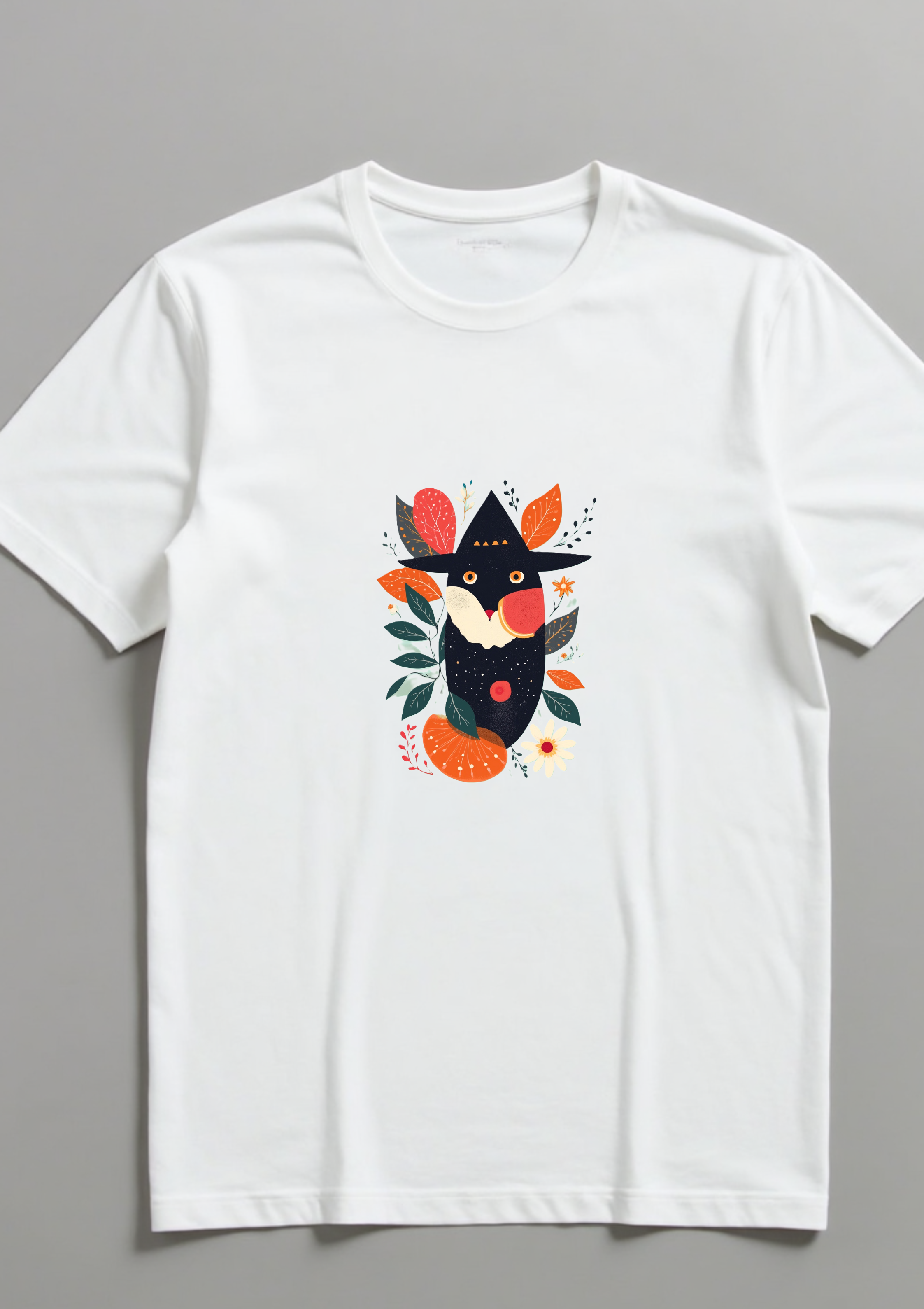 Playera con ilustracion de arte moderno