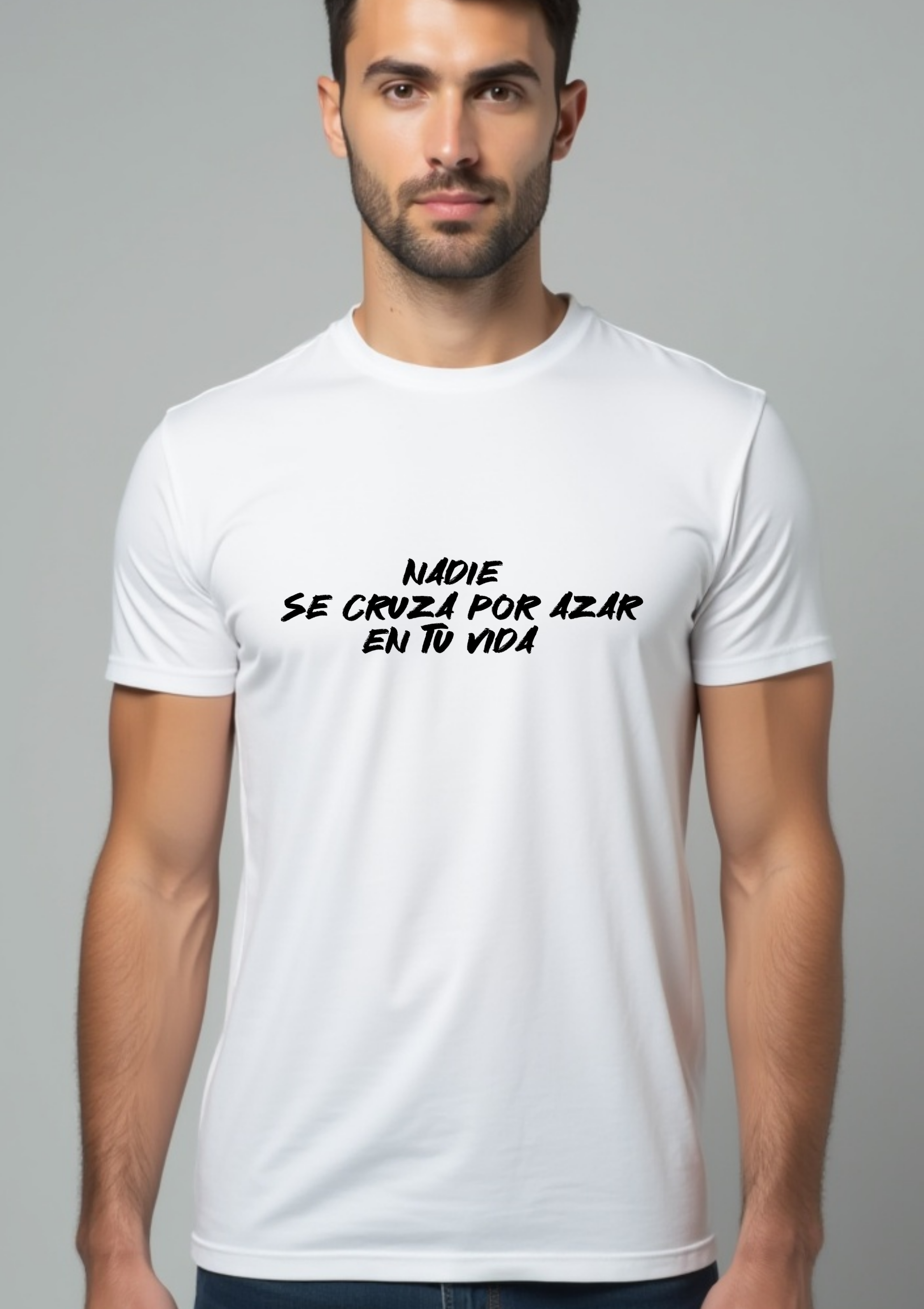 Playera con frase Inspiracional quote T-Shirt