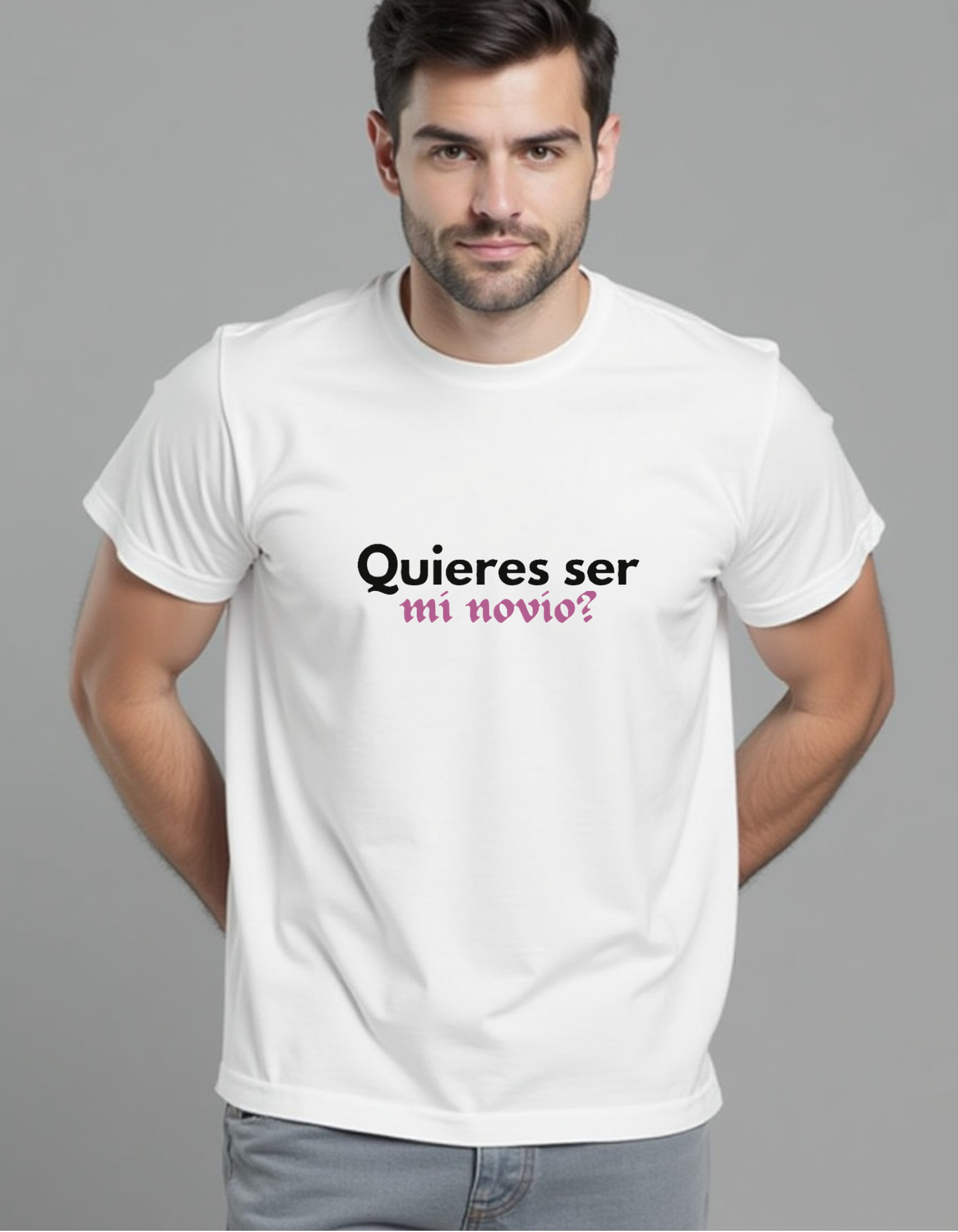 Playera con la frase ¿Quieres ser mi novio?, regalos y propuestas
