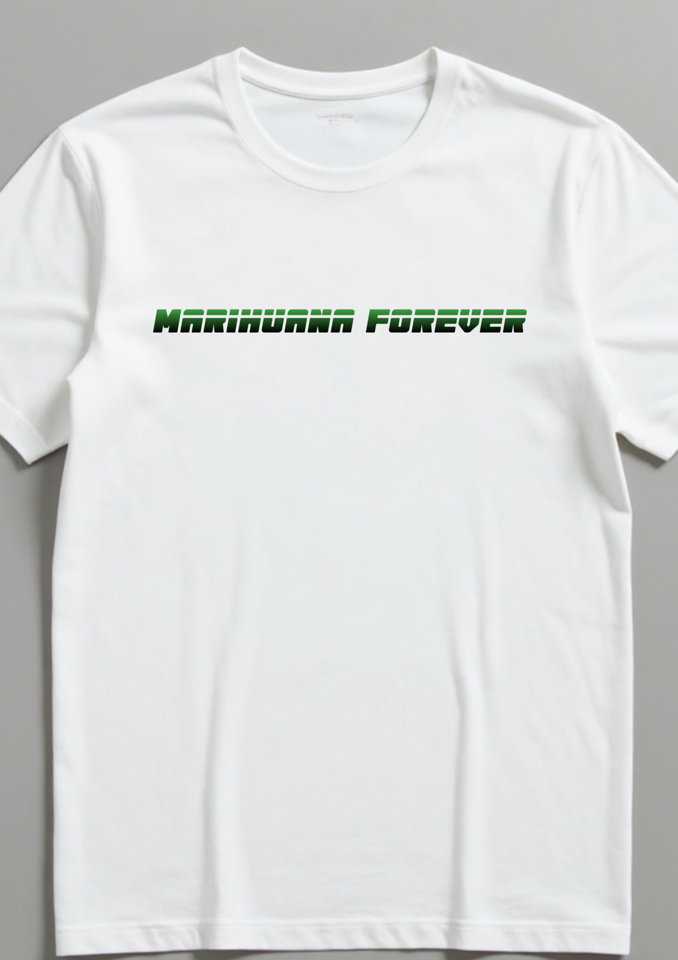 Playera Minimalista Sport retro Marihuana Forever