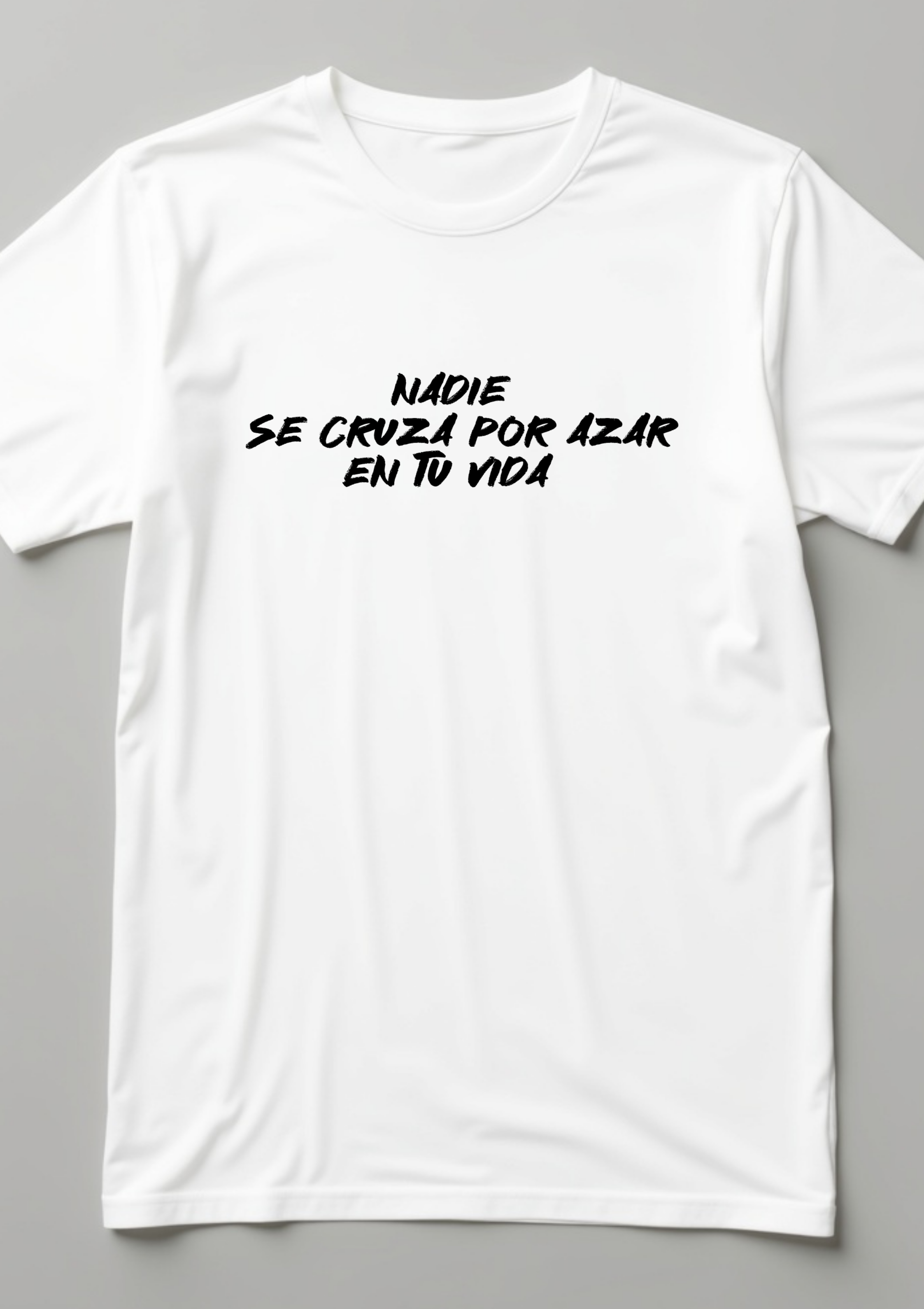 Playera con frase Inspiracional quote T-Shirt
