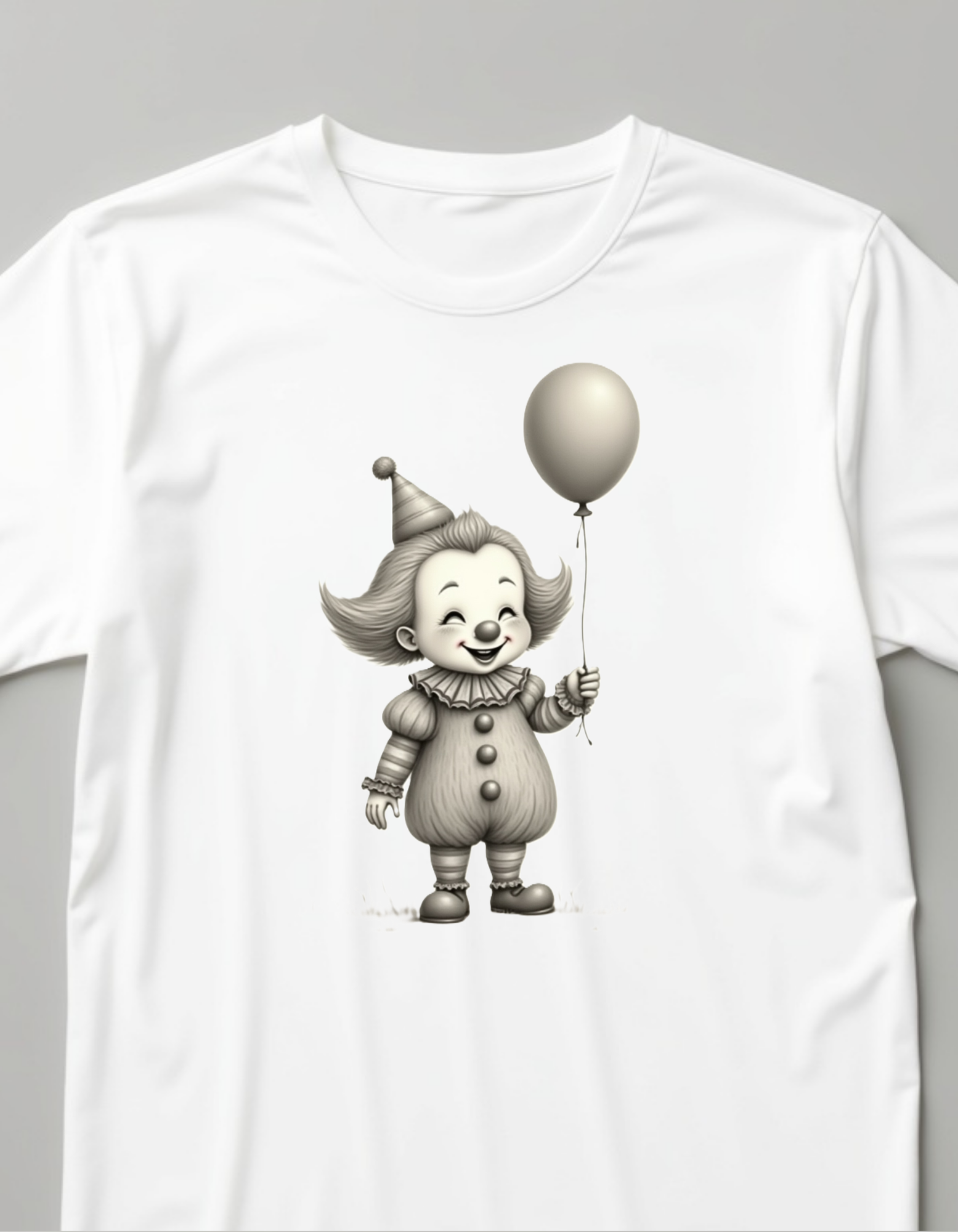 Playera con imagen de payasito