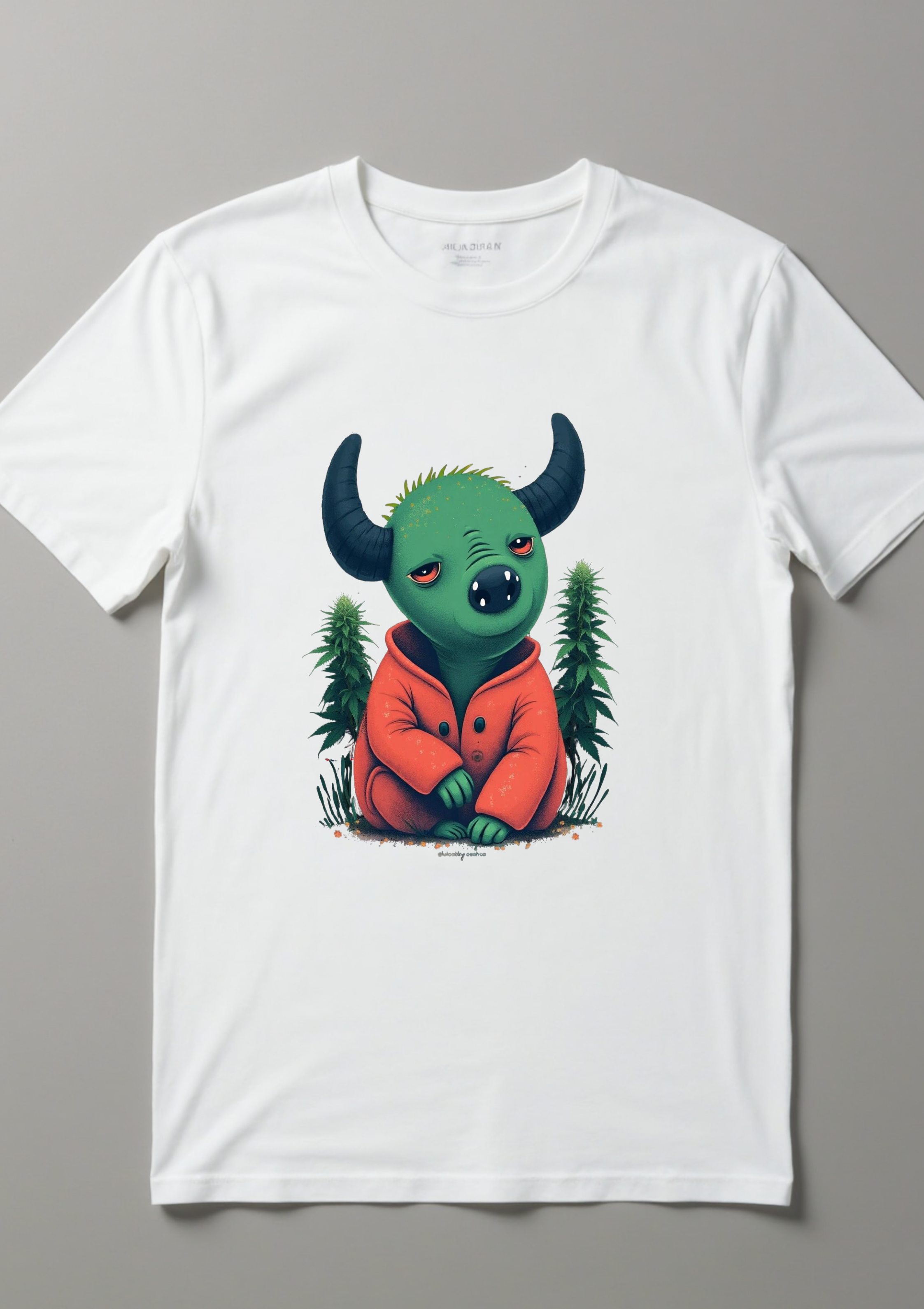 Playera Demonio marihuano