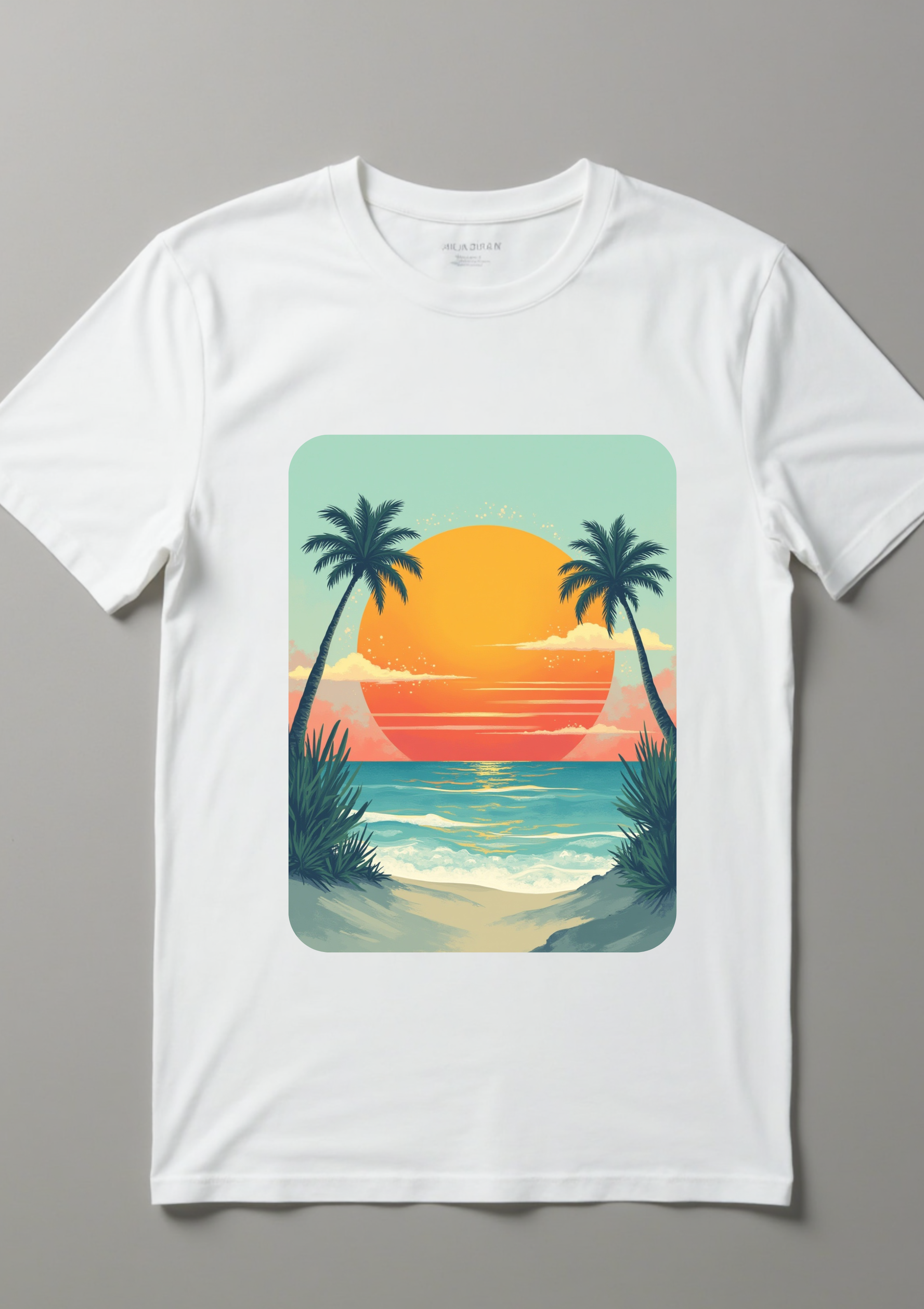 Playera Tropical Sunset