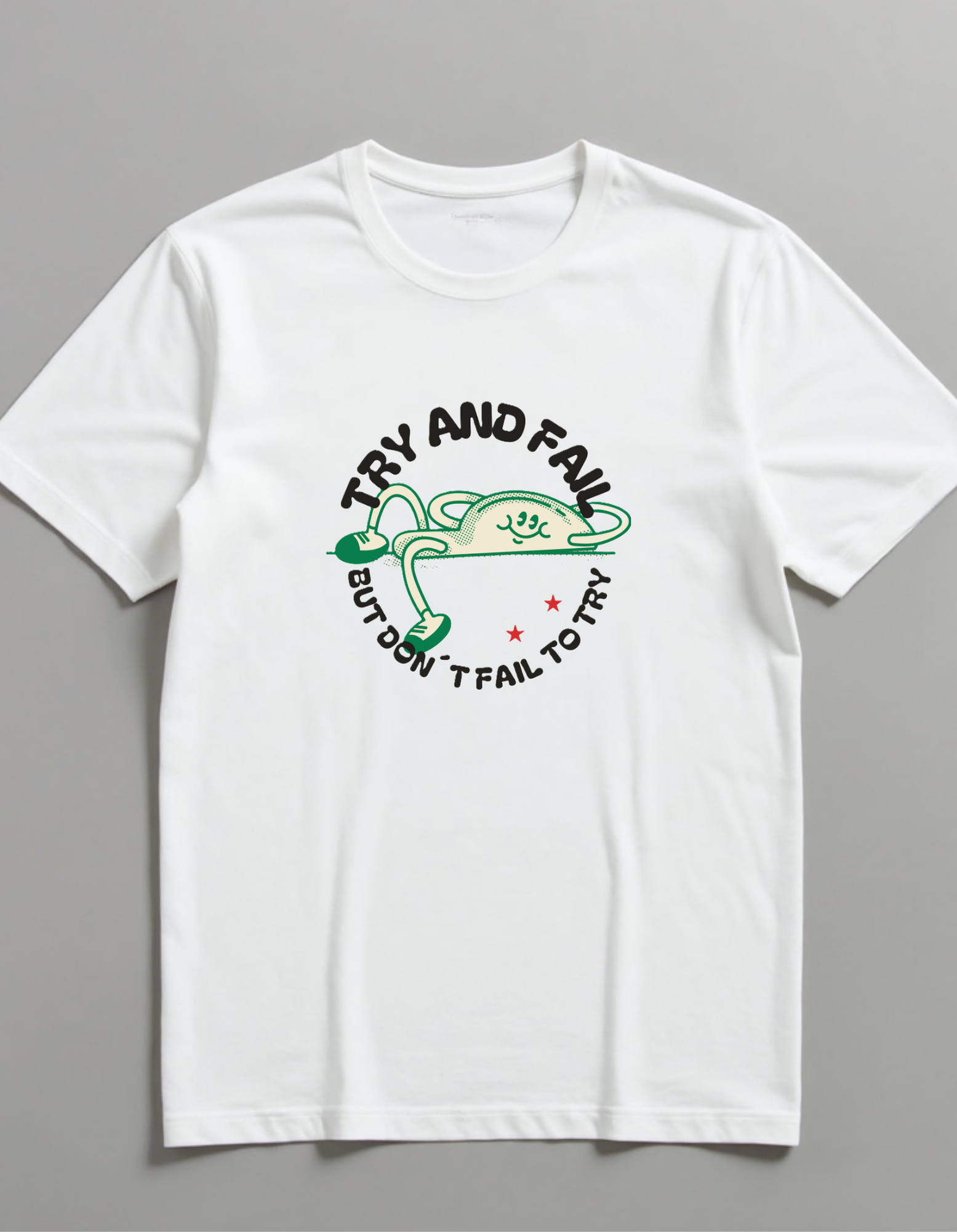 Playera con frases motivacionales 
