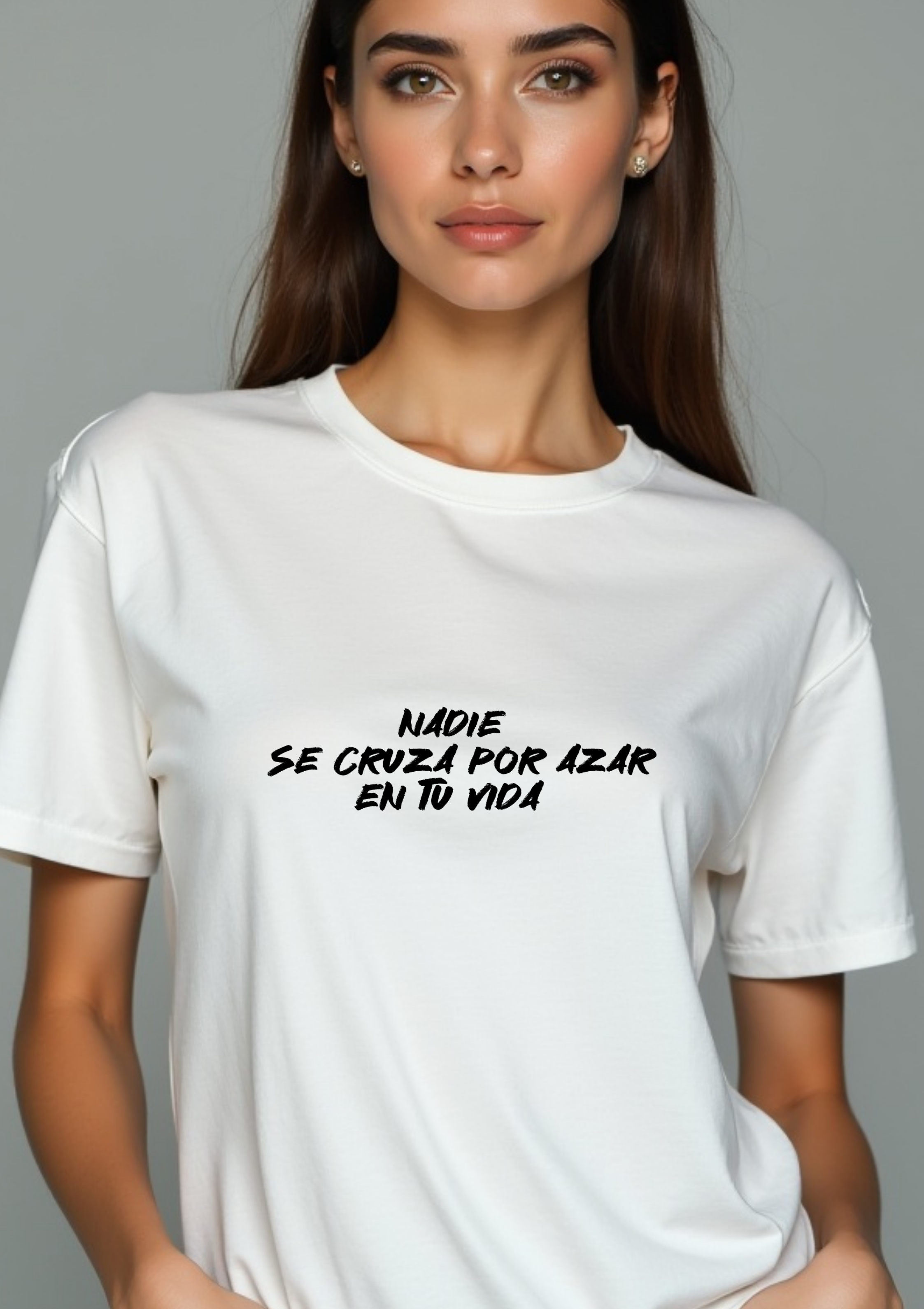 Playera con frase Inspiracional quote T-Shirt