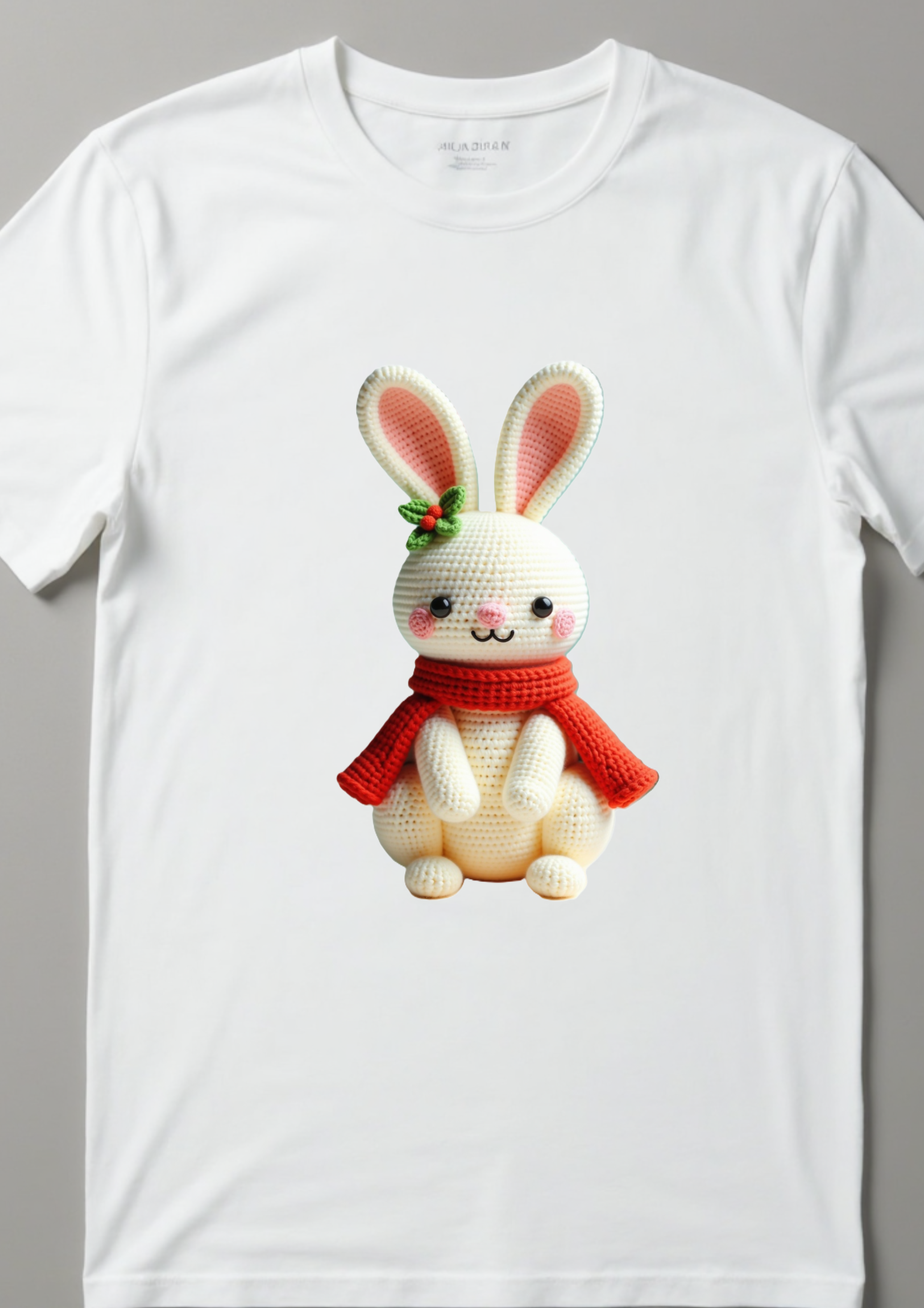 Playera con imagen de conejito tierno, ideas para regalos