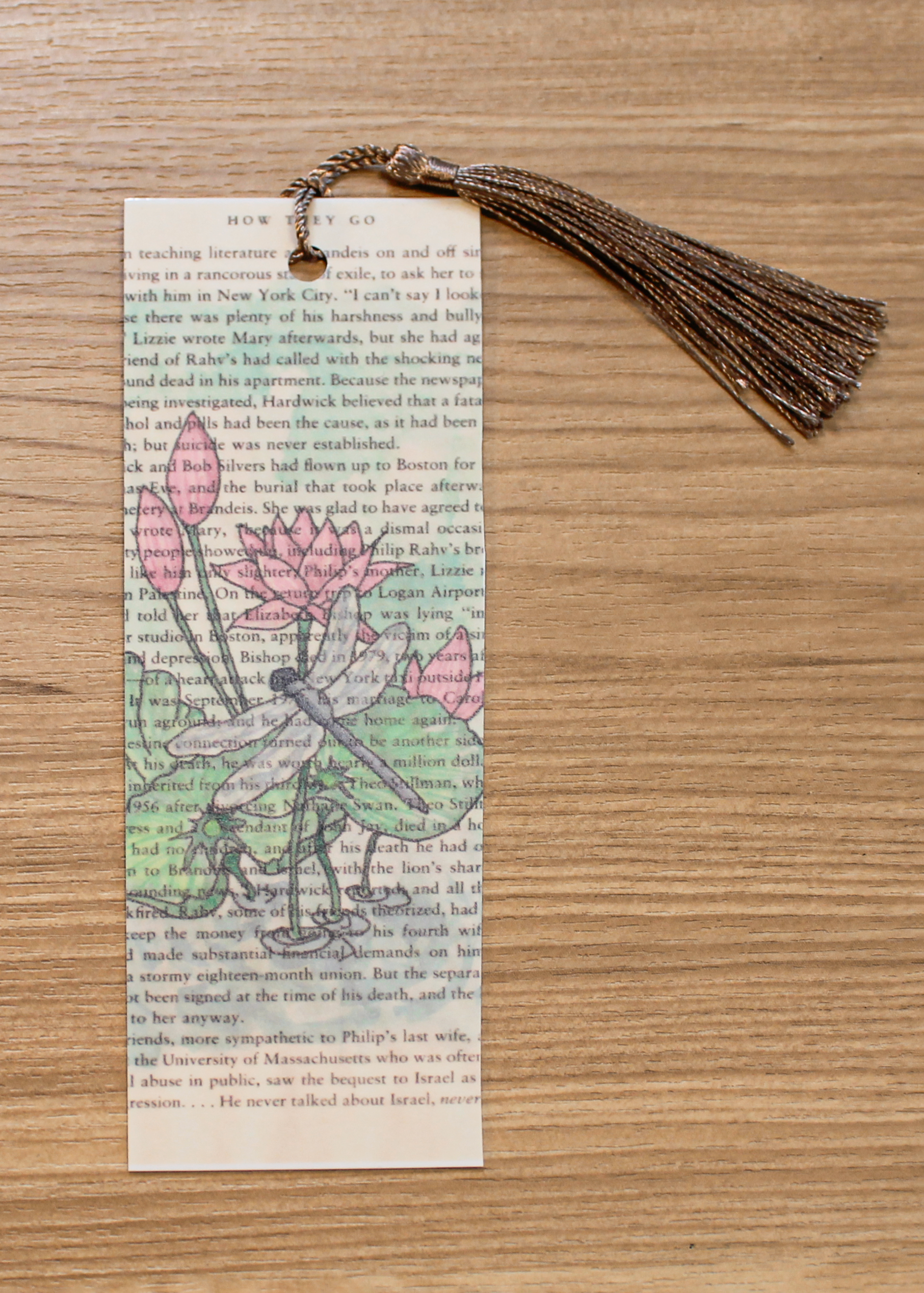 Watercolor Bookmarks – Fall, Floral, and Whimsical Designs (Laminated with Tassels)
