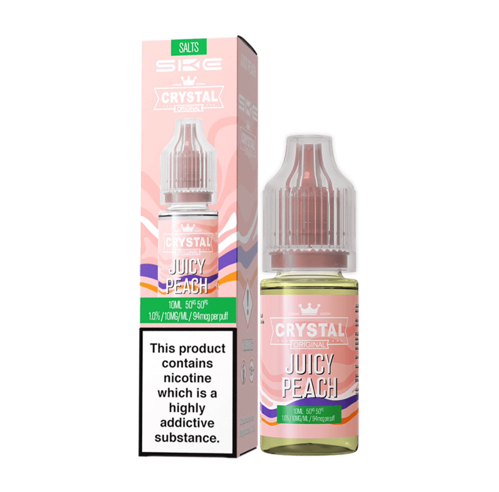 SKE “Crystal” Nic Salt e-liquids