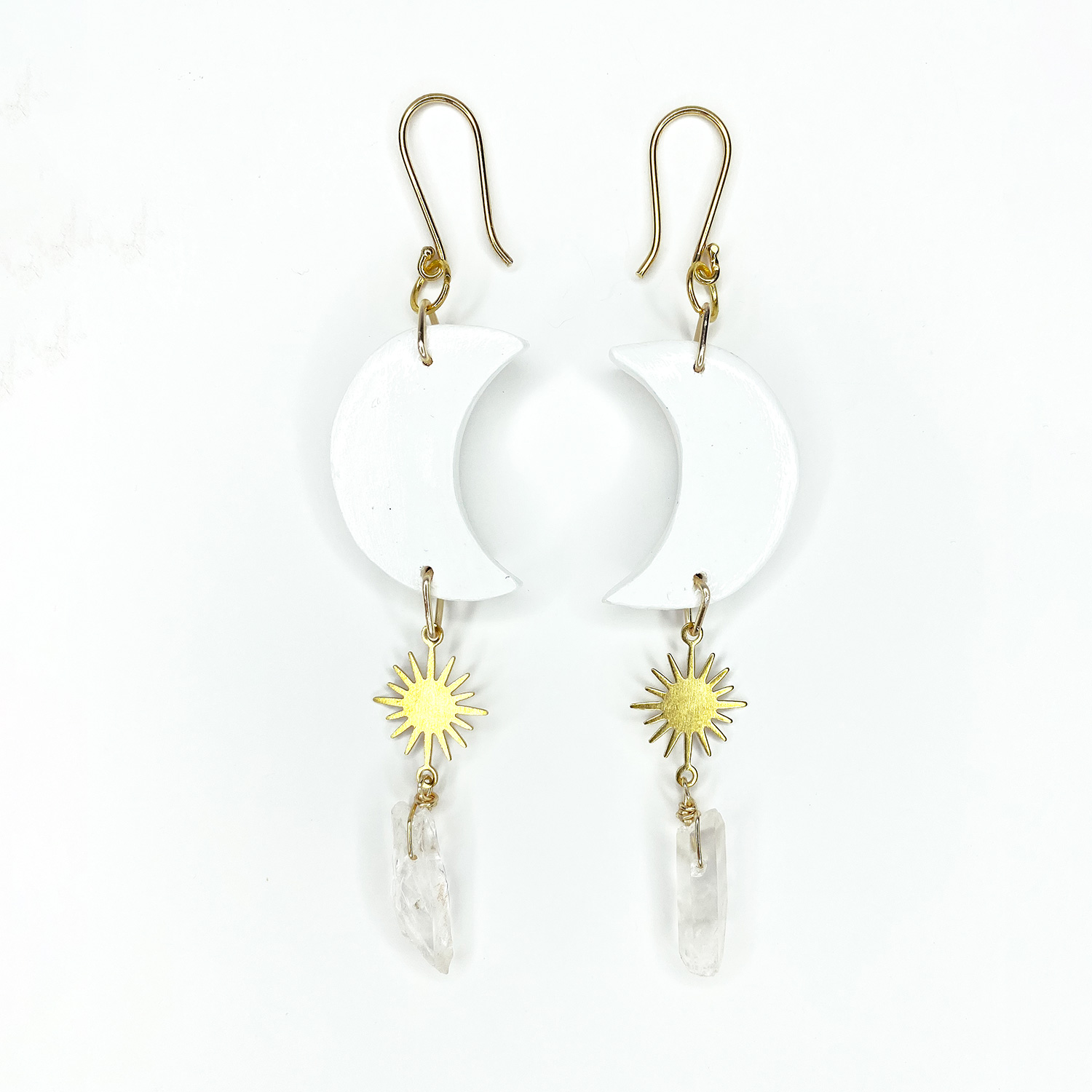 Pendientes Cuarto Creciente