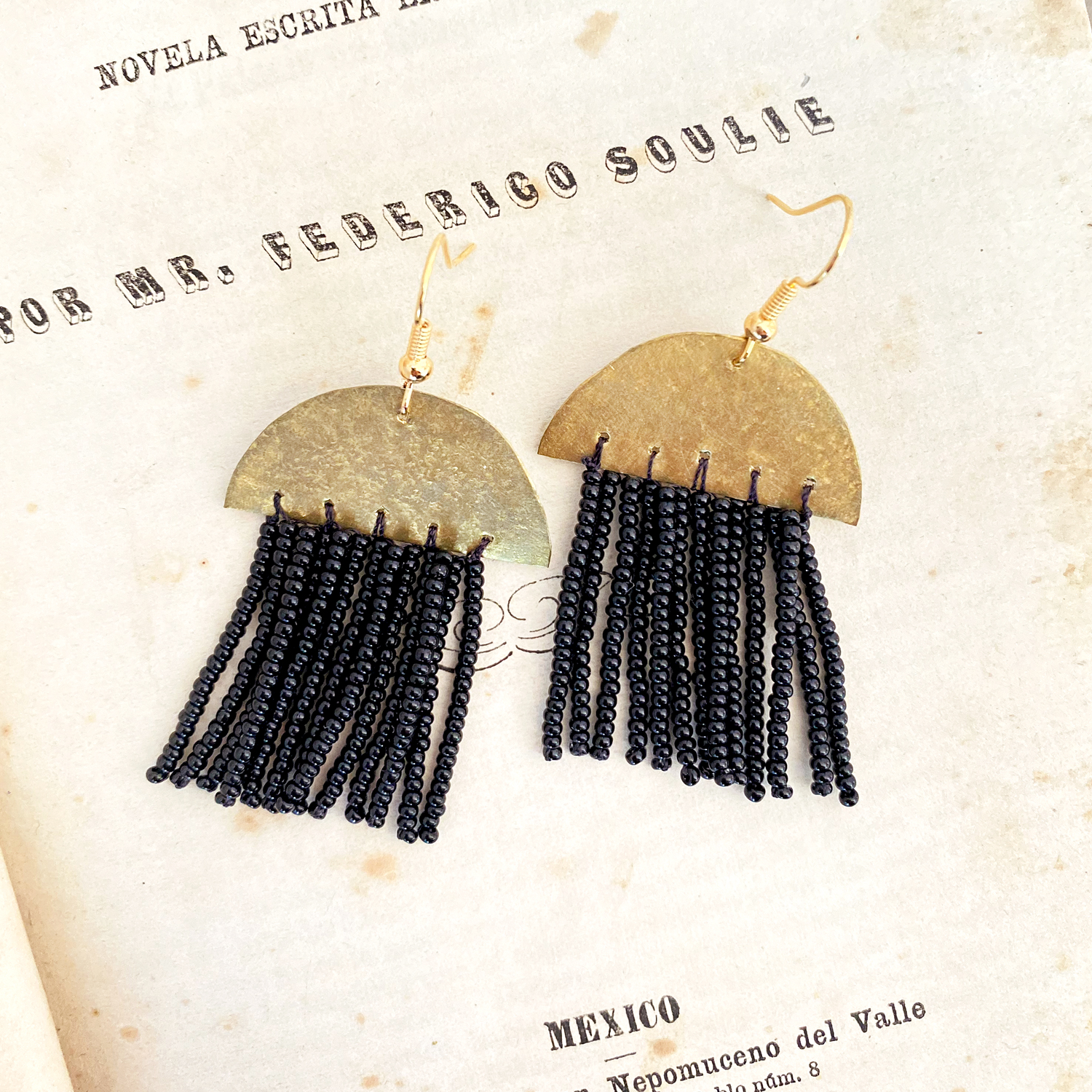 Pendientes Luna Nueva