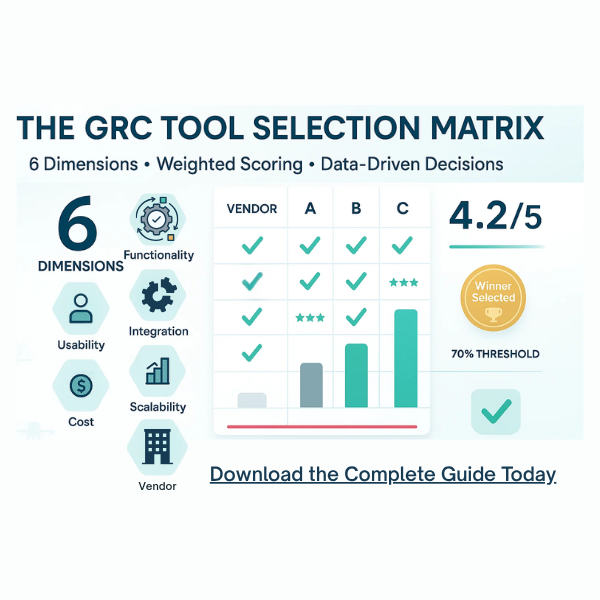 The GRC Tool Selection Matrix — 6-Dimension Framework